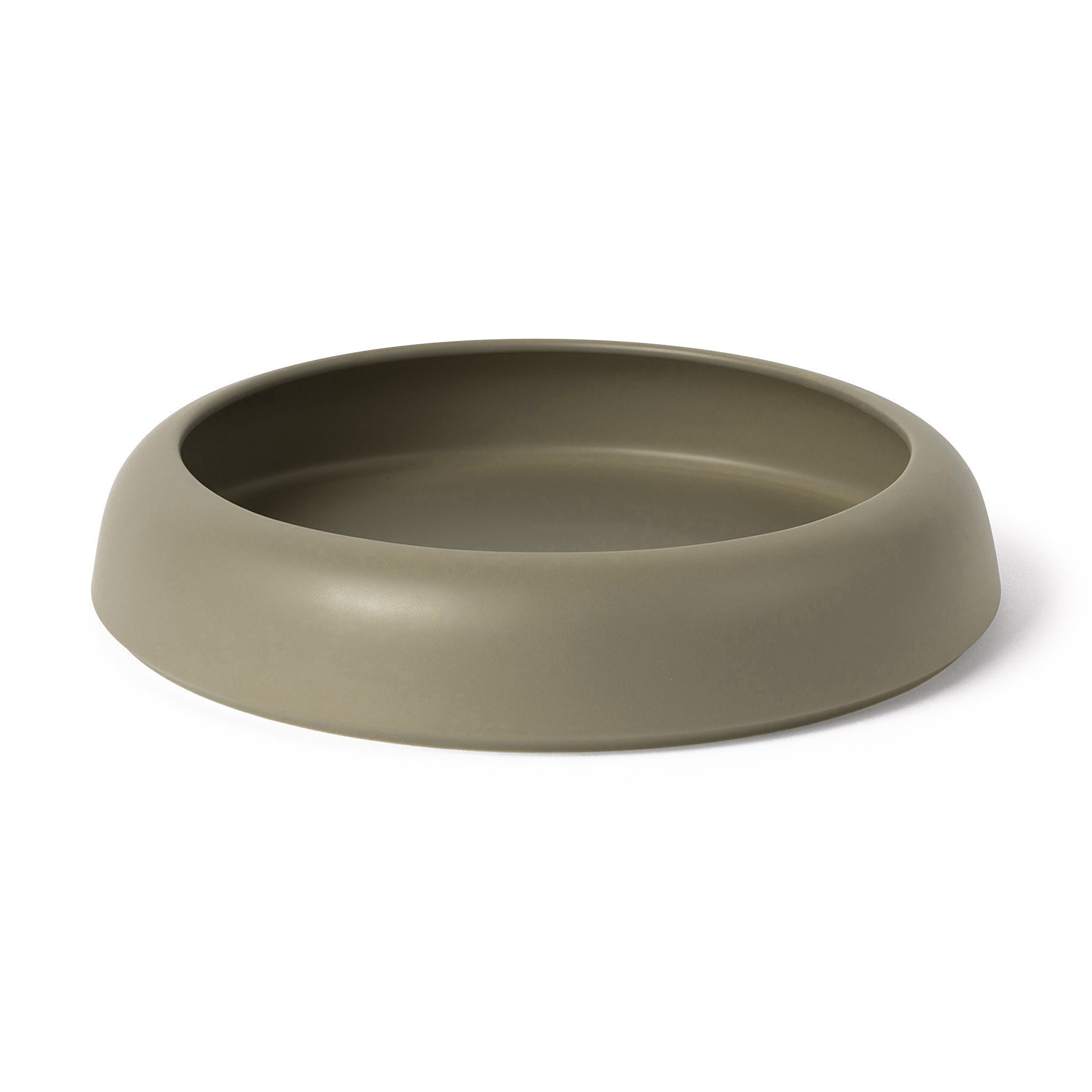 Raawii Handmade Ceramic Bowl - Smoke Green Stackable Design