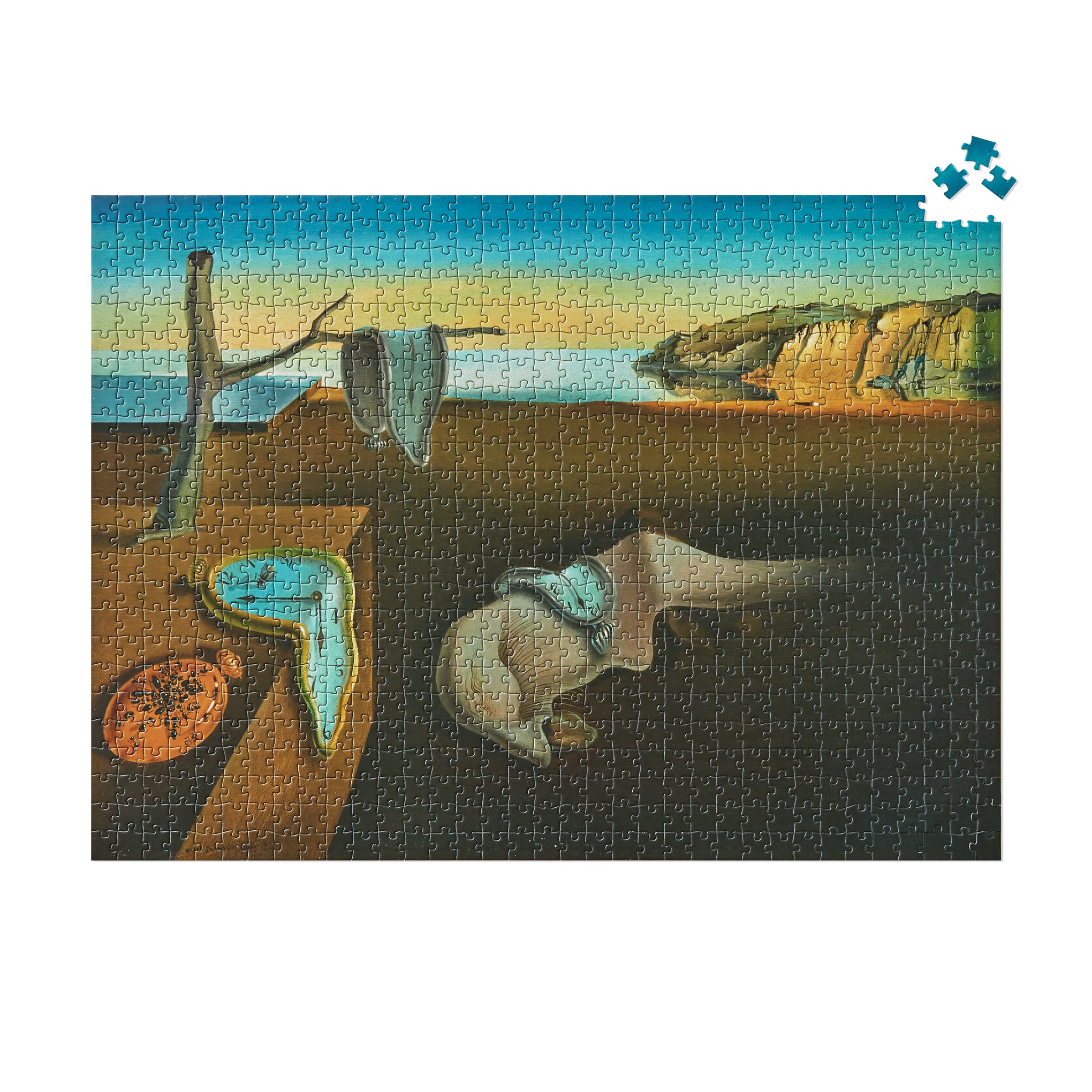 Salvador Dalí The Persistence of Memory 840-Piece Jigsaw Puzzle
