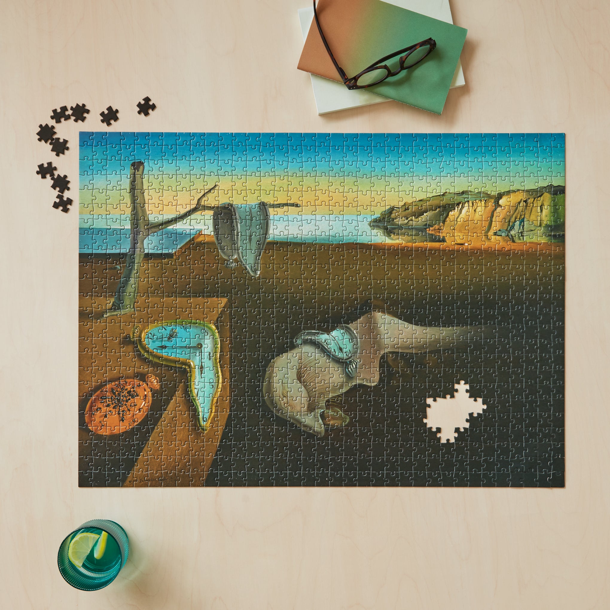 Salvador Dalí The Persistence of Memory 840-Piece Jigsaw Puzzle