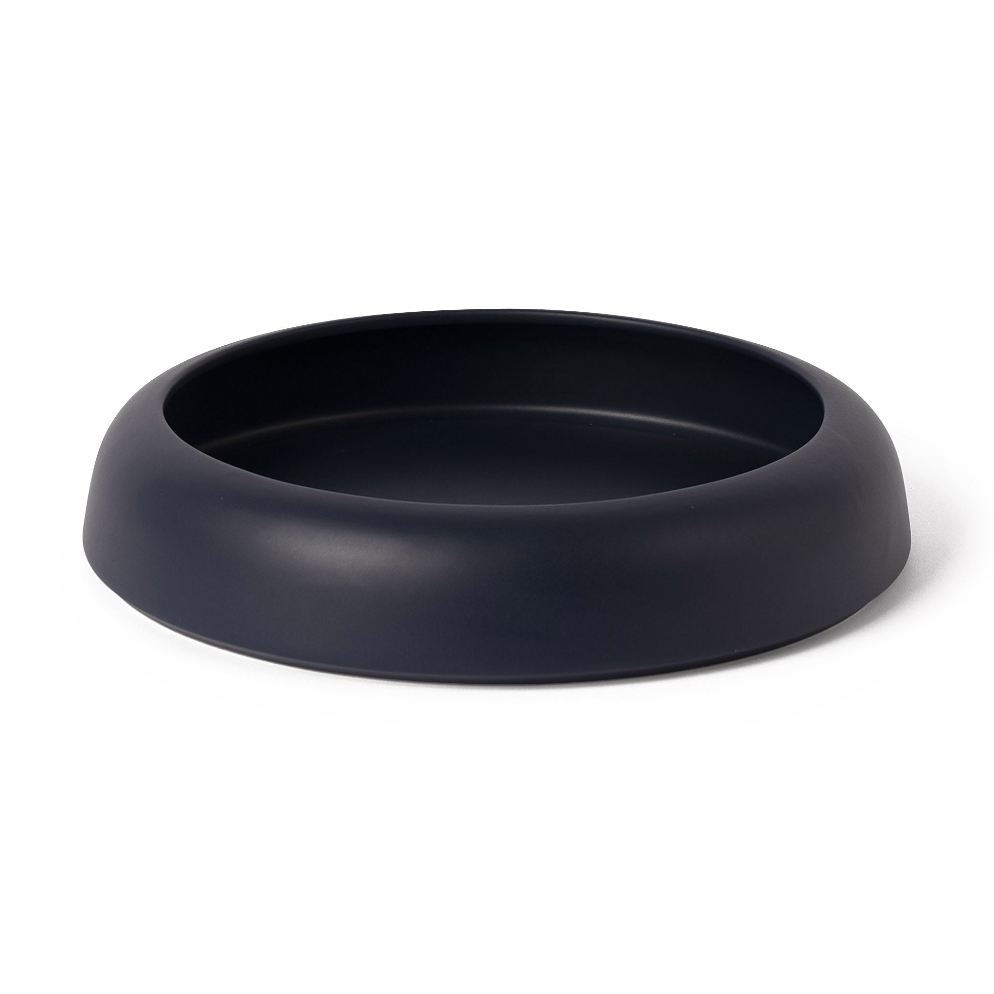 Raawii Handcrafted Dark Blue Earthenware Bowl - Stackable & Multi-Functional