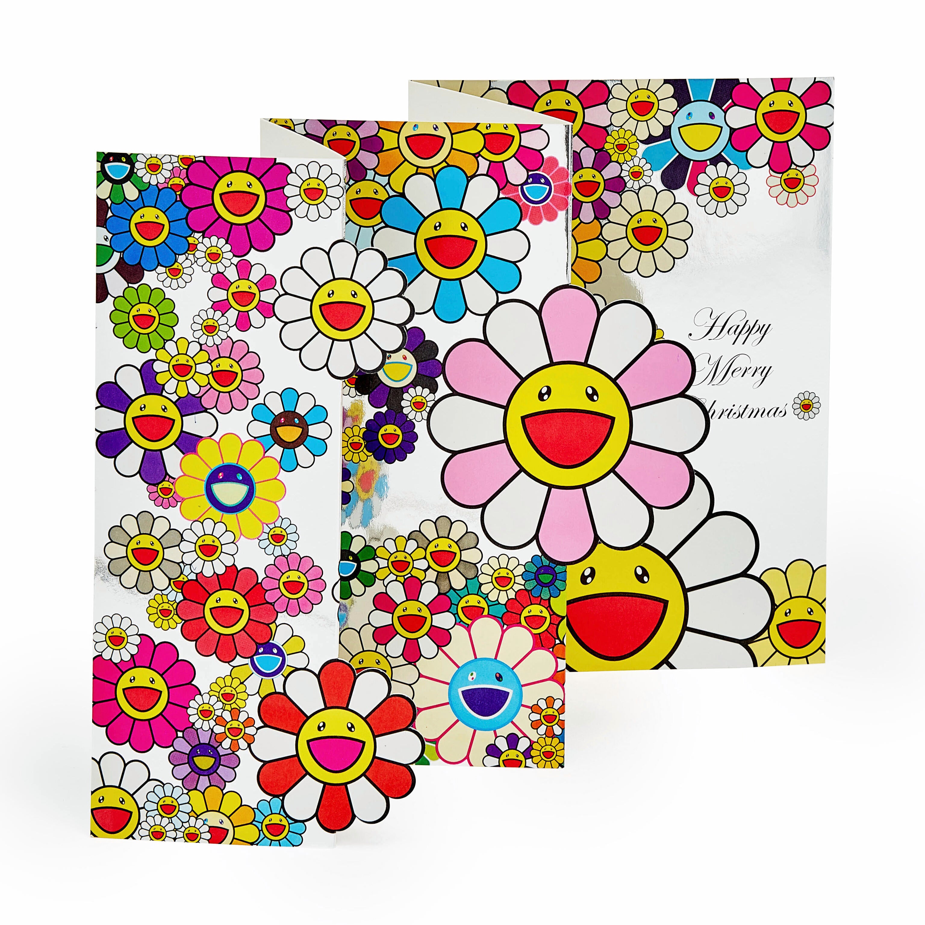 Takashi Murakami Christmas Cards - Set of 12 Holiday Greetings