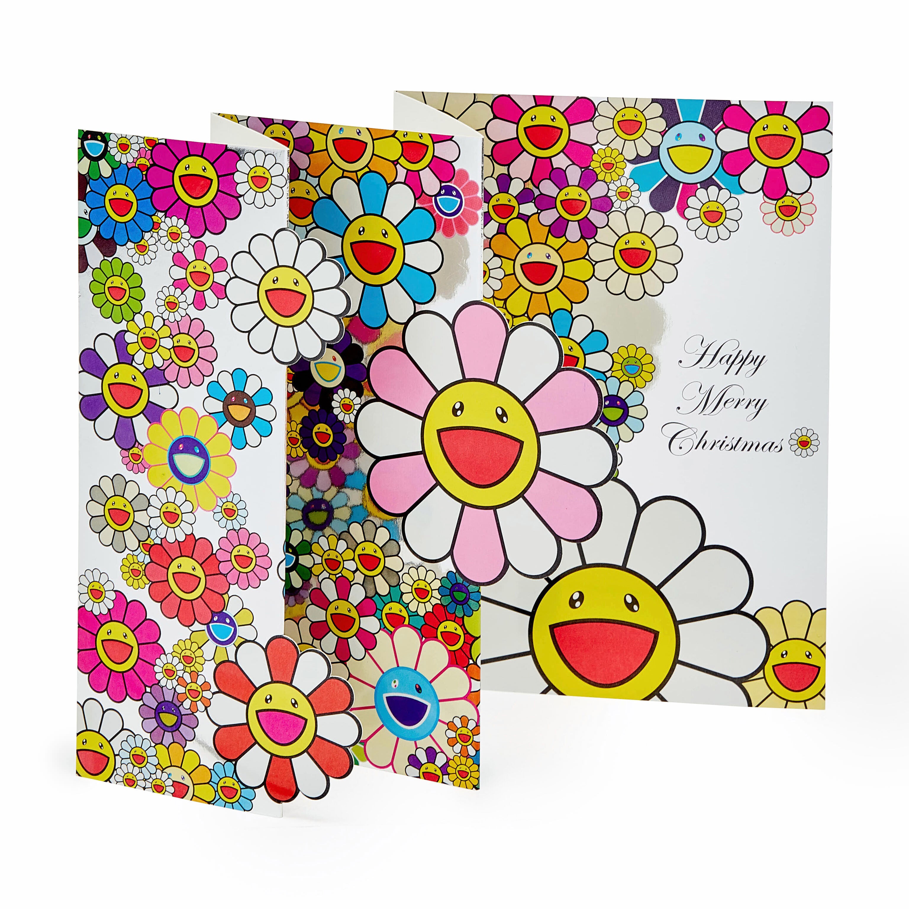 Takashi Murakami Christmas Cards - Set of 12 Holiday Greetings