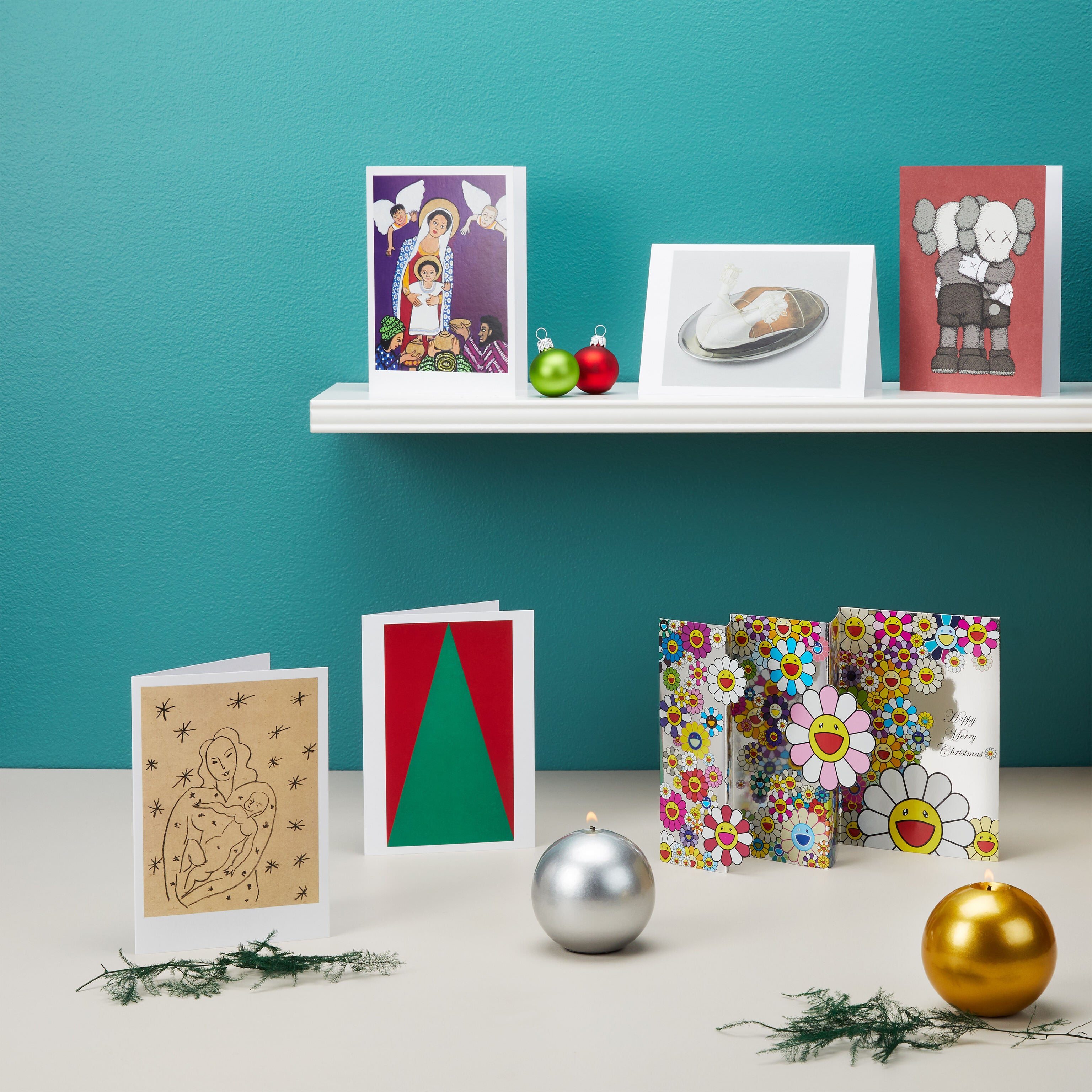 Takashi Murakami Christmas Cards - Set of 12 Holiday Greetings