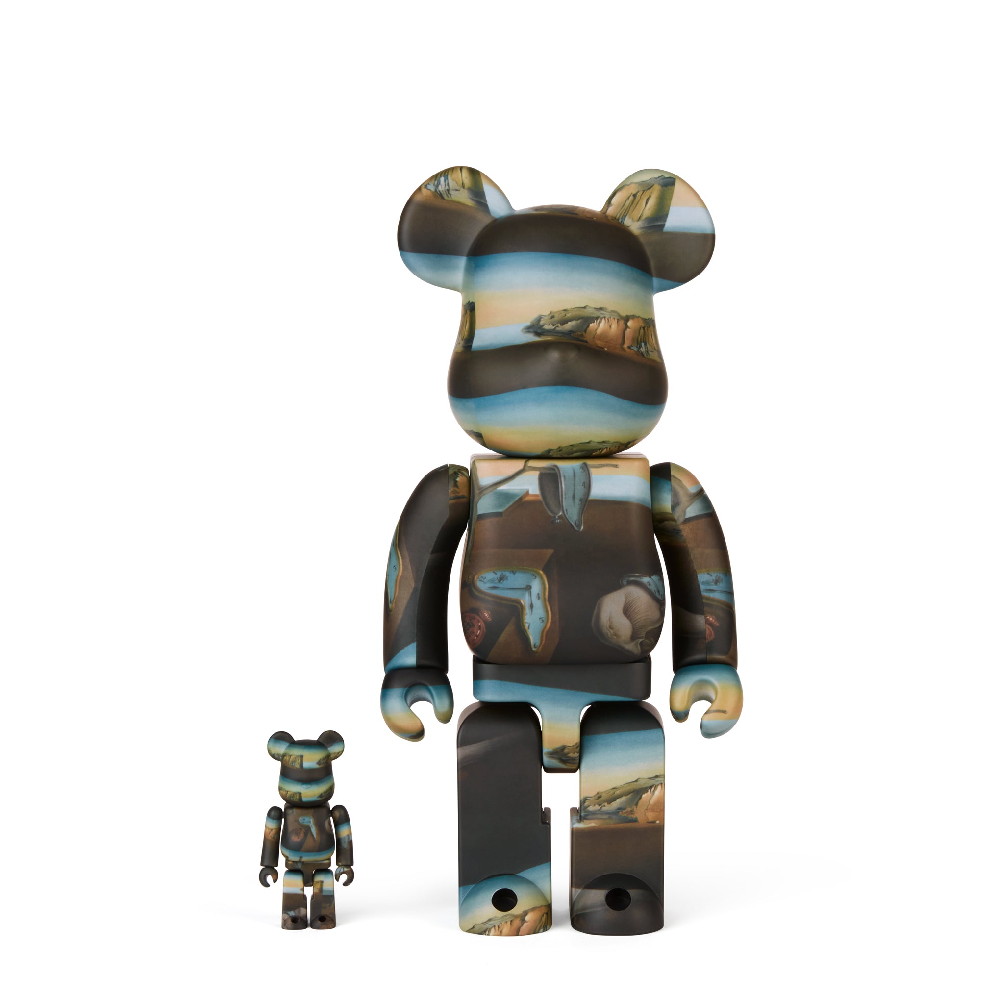 Salvador Dalí BE@RBRICK Collectible Figure Set - 100% & 400%