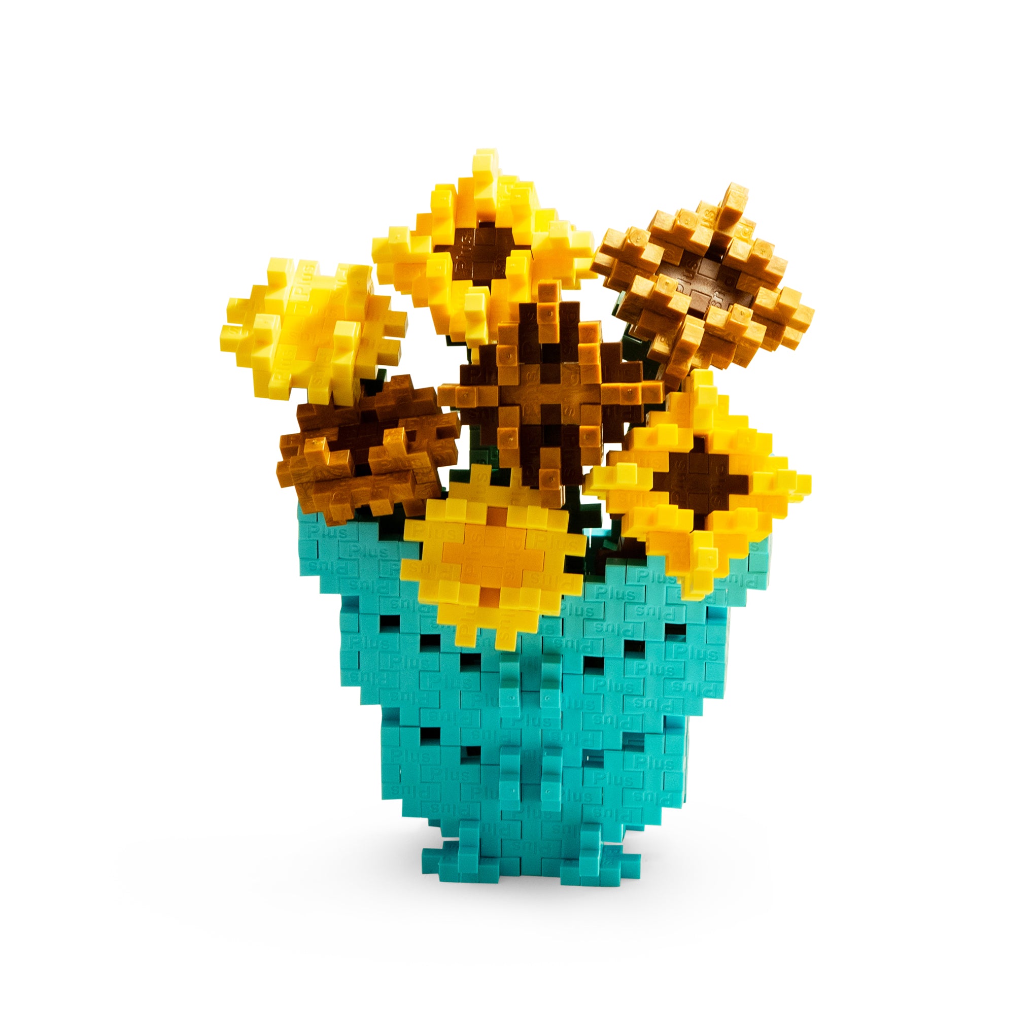 Vincent van Gogh Sunflower Building Blocks for Kids – Eco-Friendly 350-Piece Set