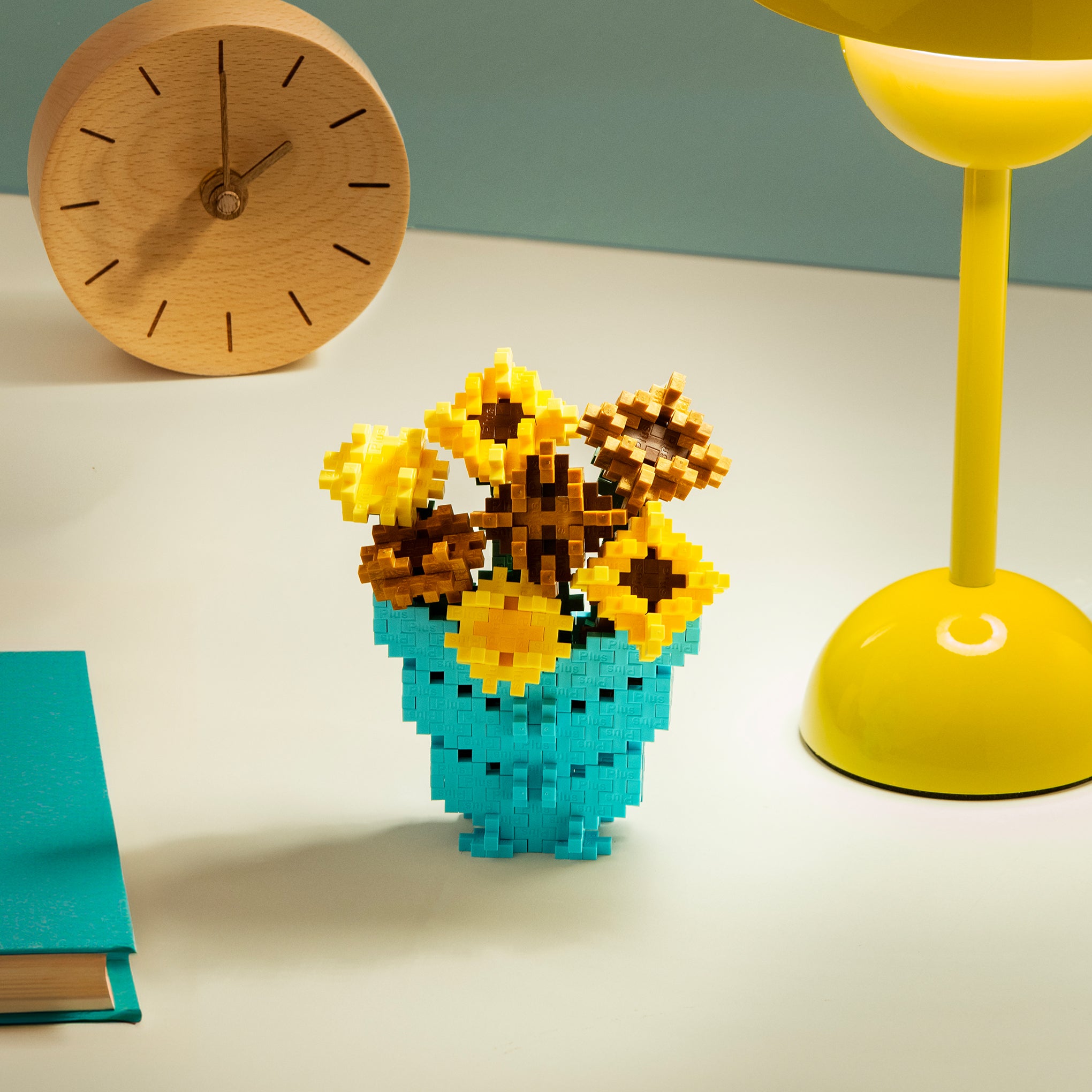 Vincent van Gogh Sunflower Building Blocks for Kids – Eco-Friendly 350-Piece Set