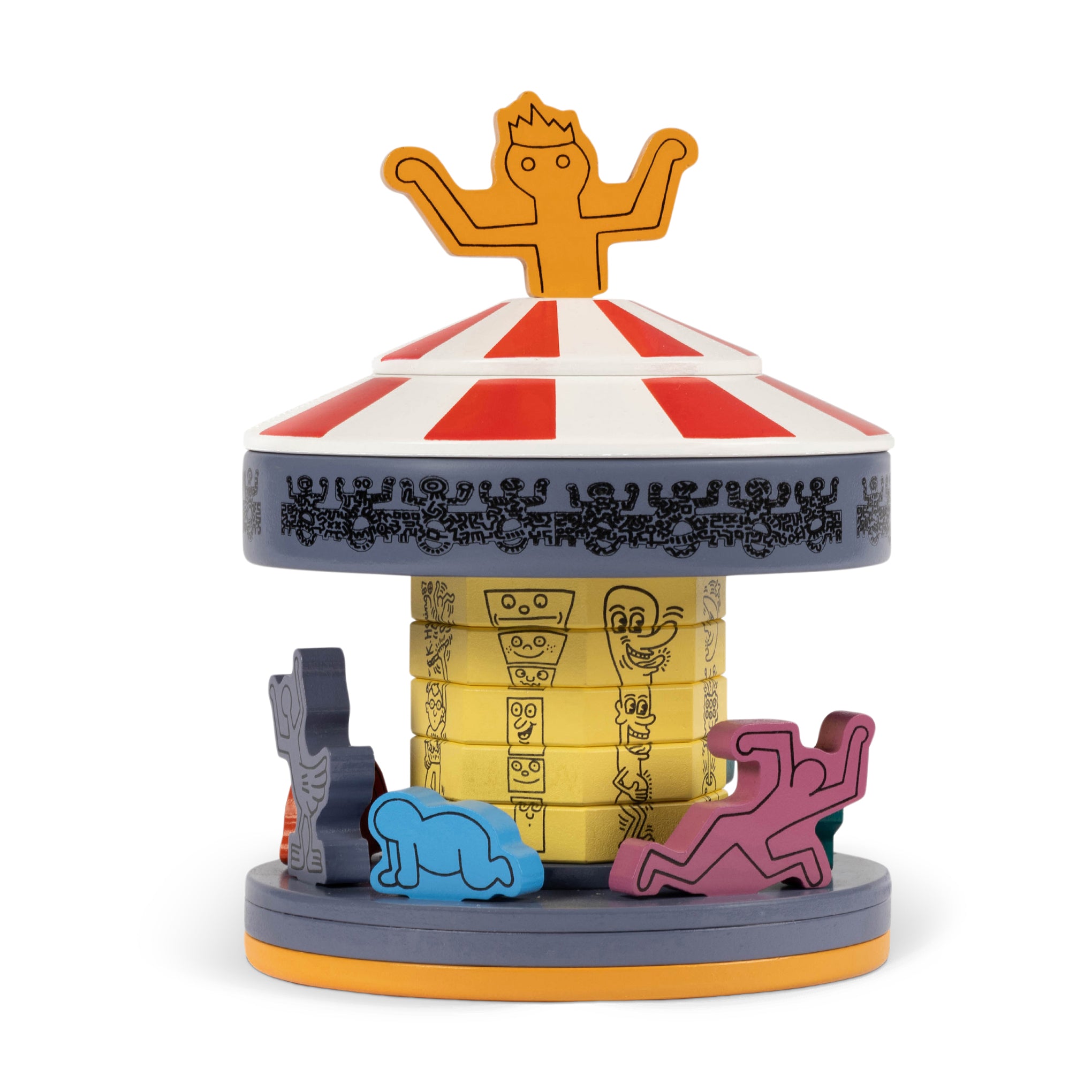 Keith Haring Luna Luna Carousel Toy for Kids