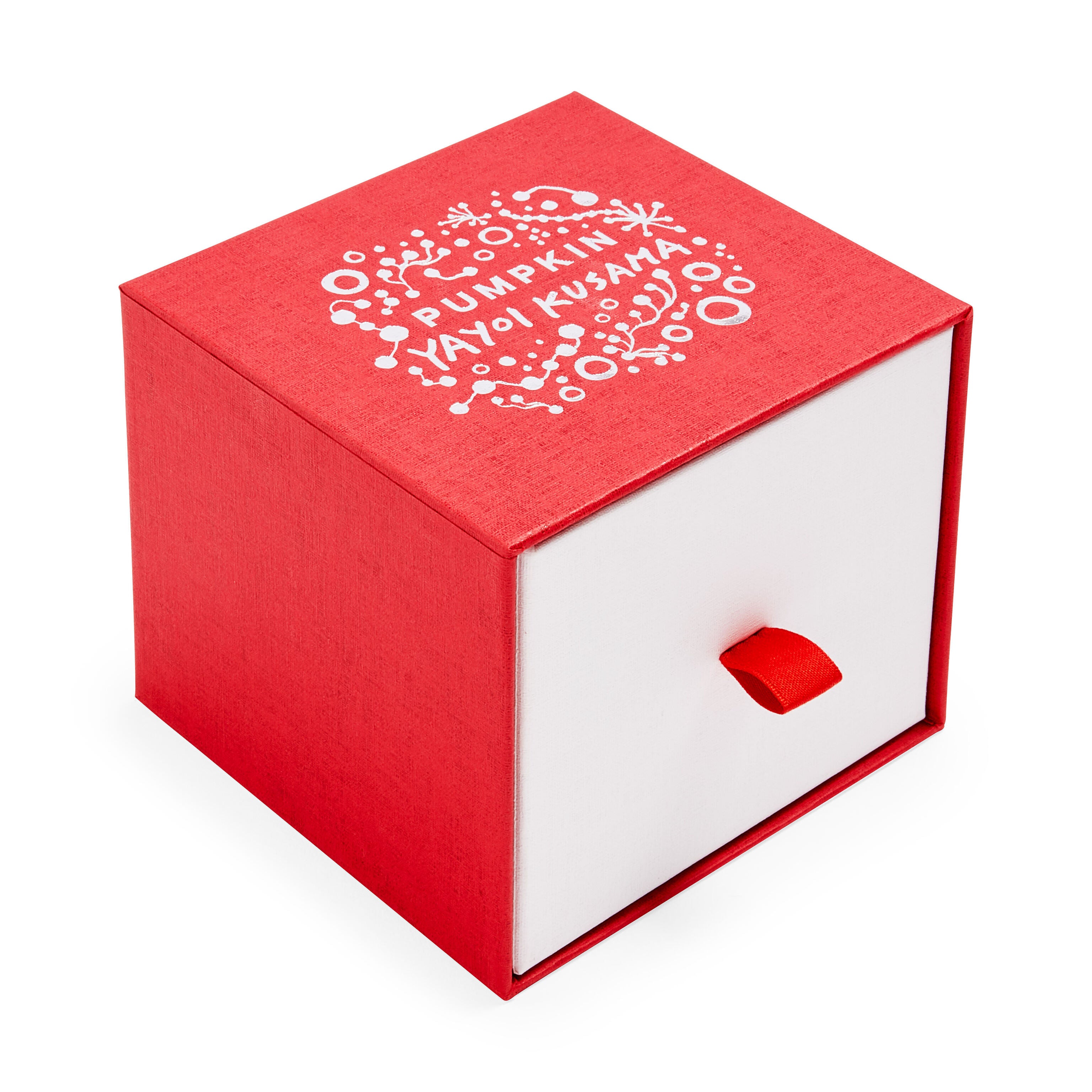 Yayoi Kusama Red Pumpkin Sculpture - Desk Decor Artwork