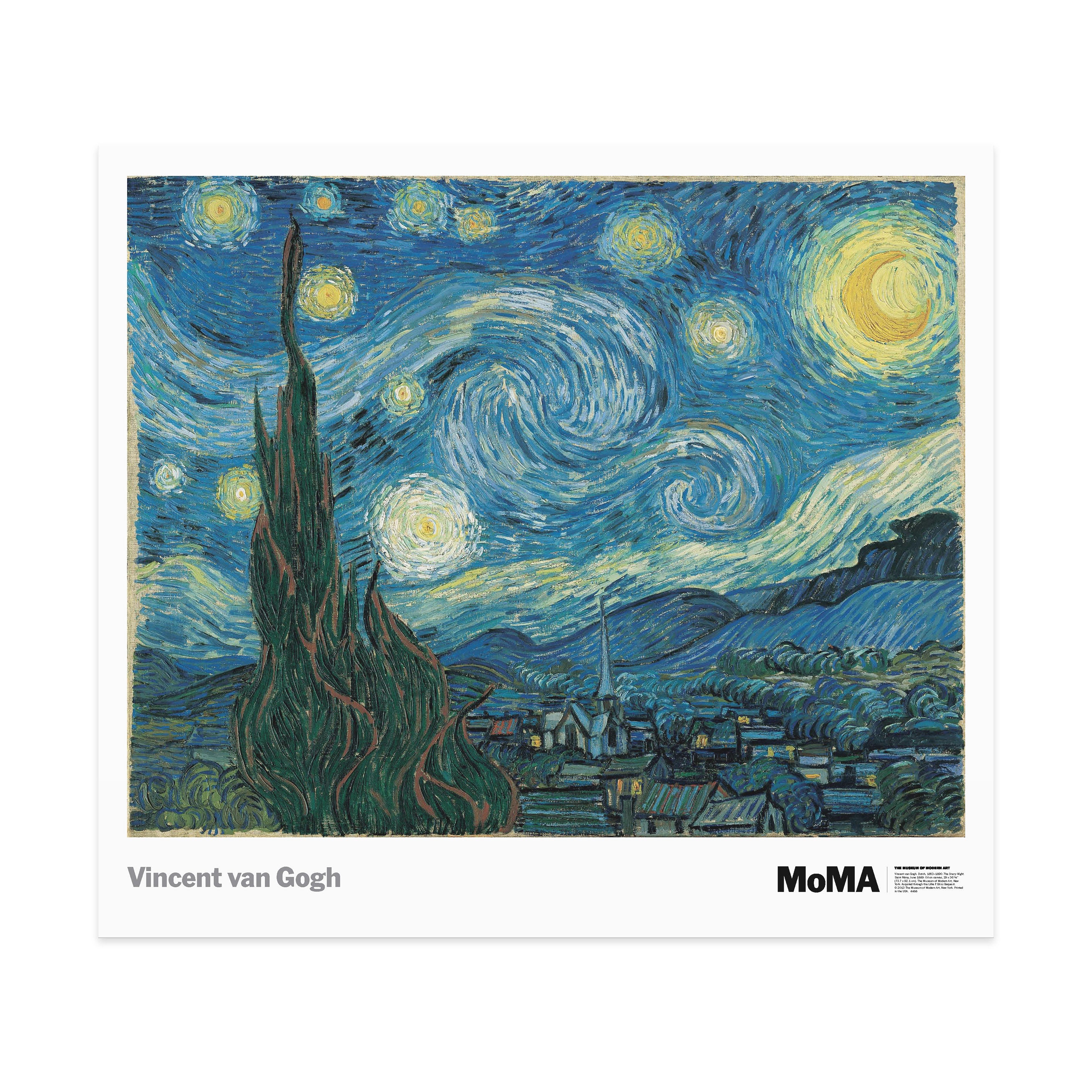 Van Gogh Starry Night Poster - Museum-Quality Art Print