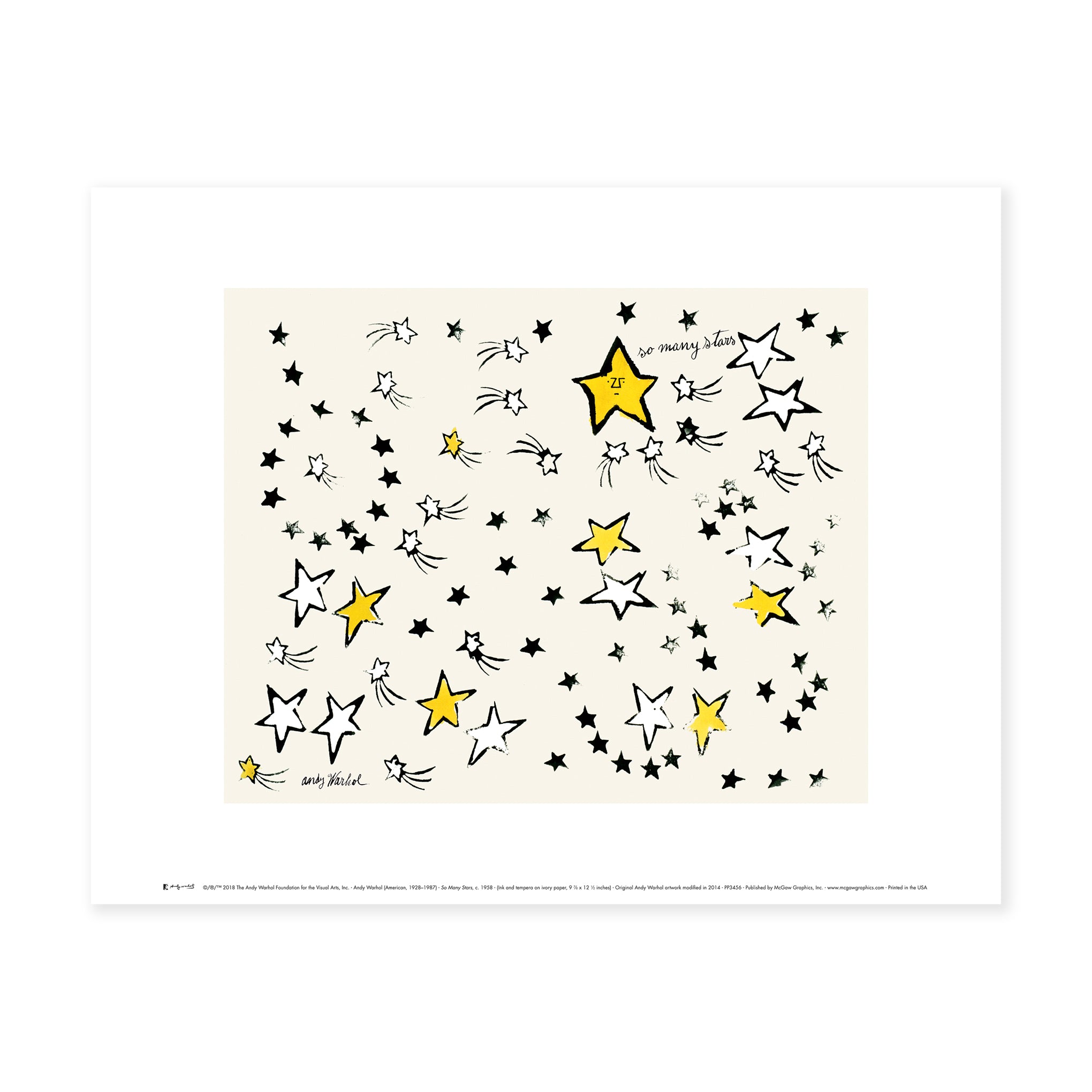 Andy Warhol So Many Stars Art Print