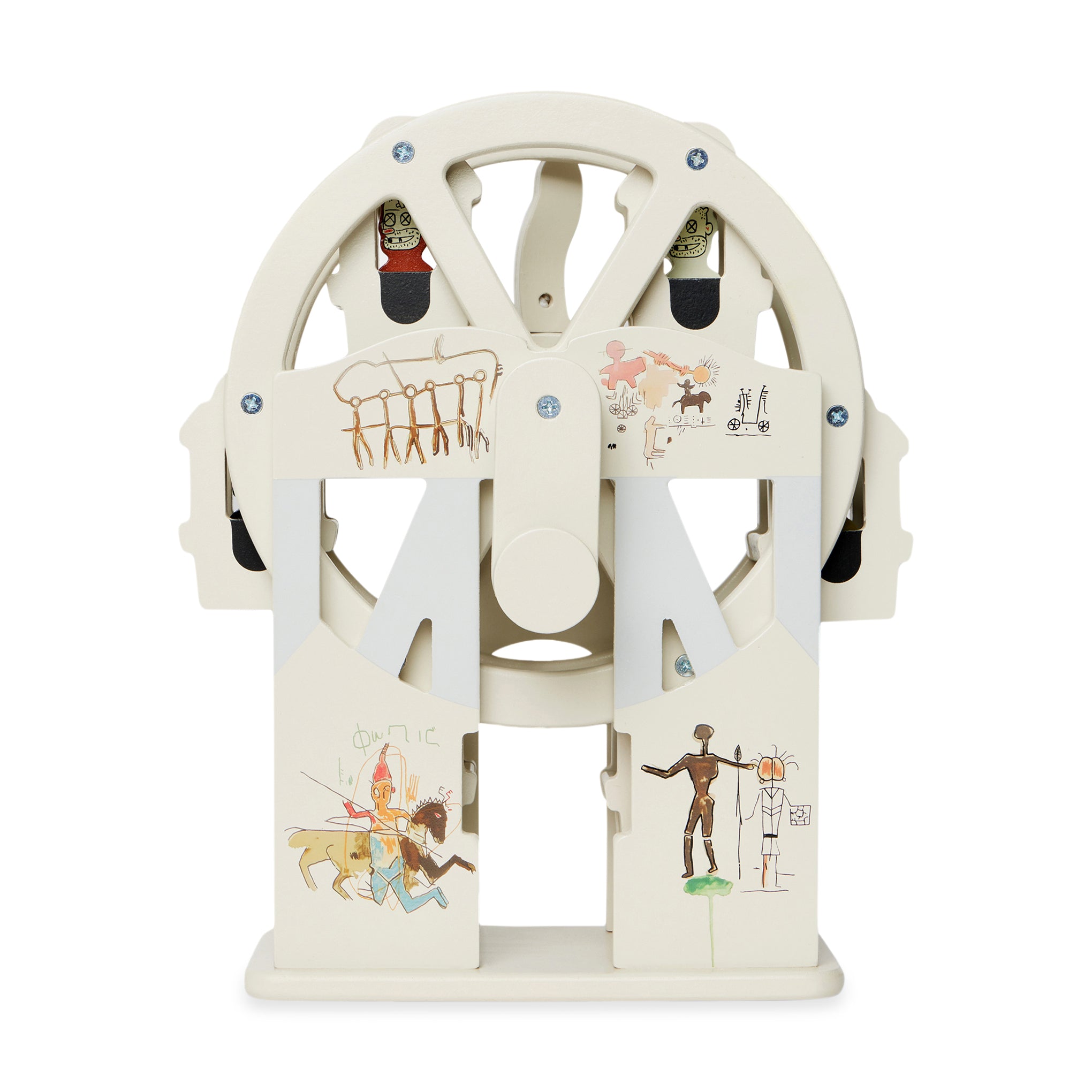 Jean-Michel Basquiat Ferris Wheel Toy – Collectible Art Replica