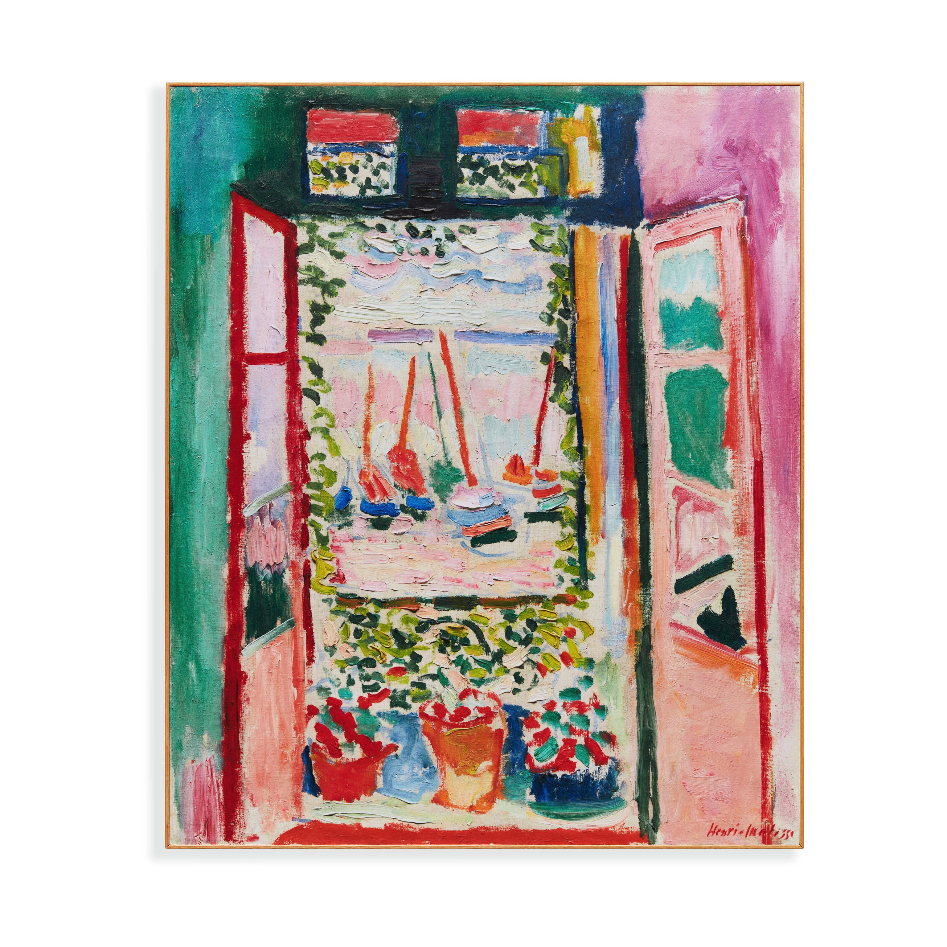 Henri Matisse The Open Window Collioure Framed Art Print