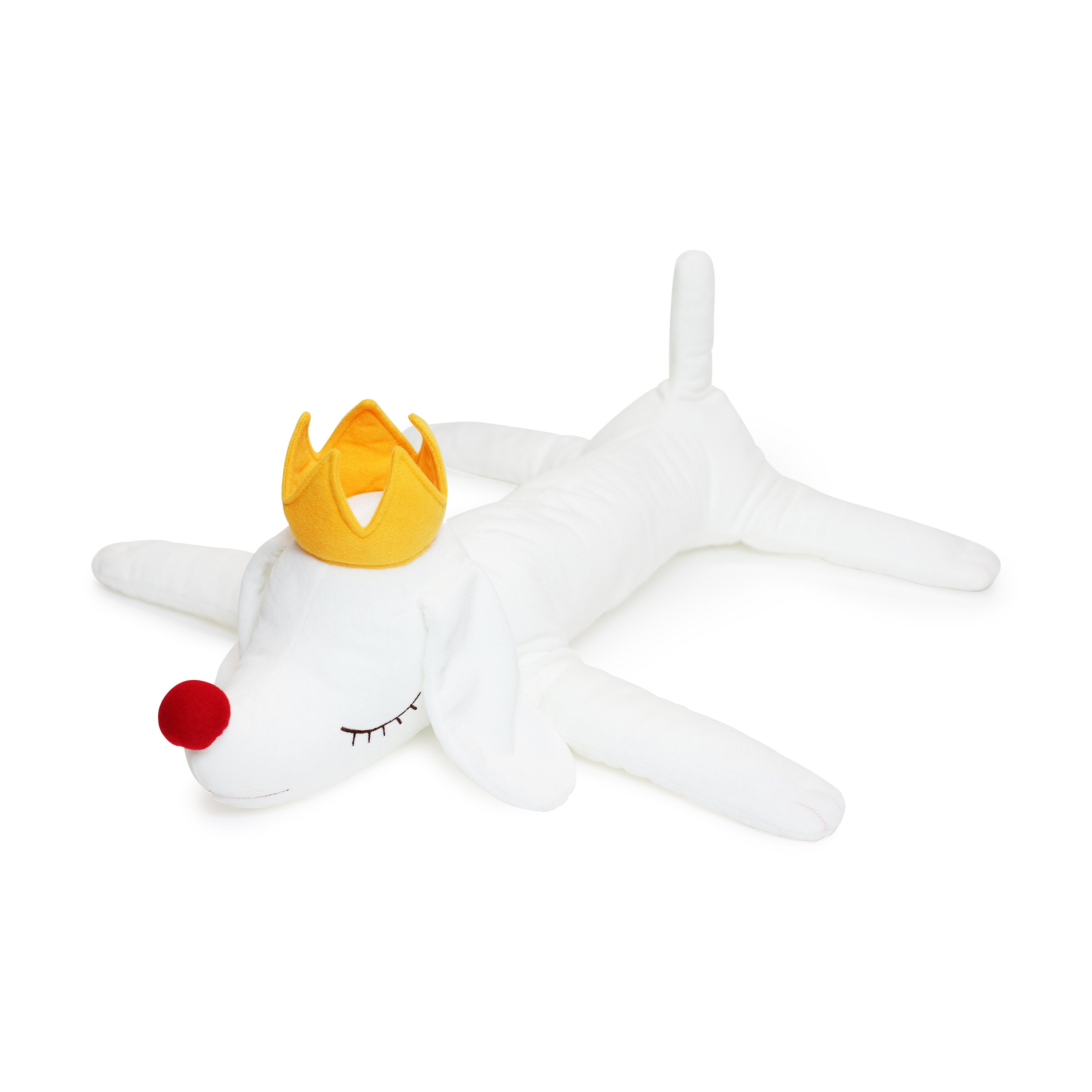 Yoshitomo Nara Pup King Plush Toy - 22" Artist Design Polyester