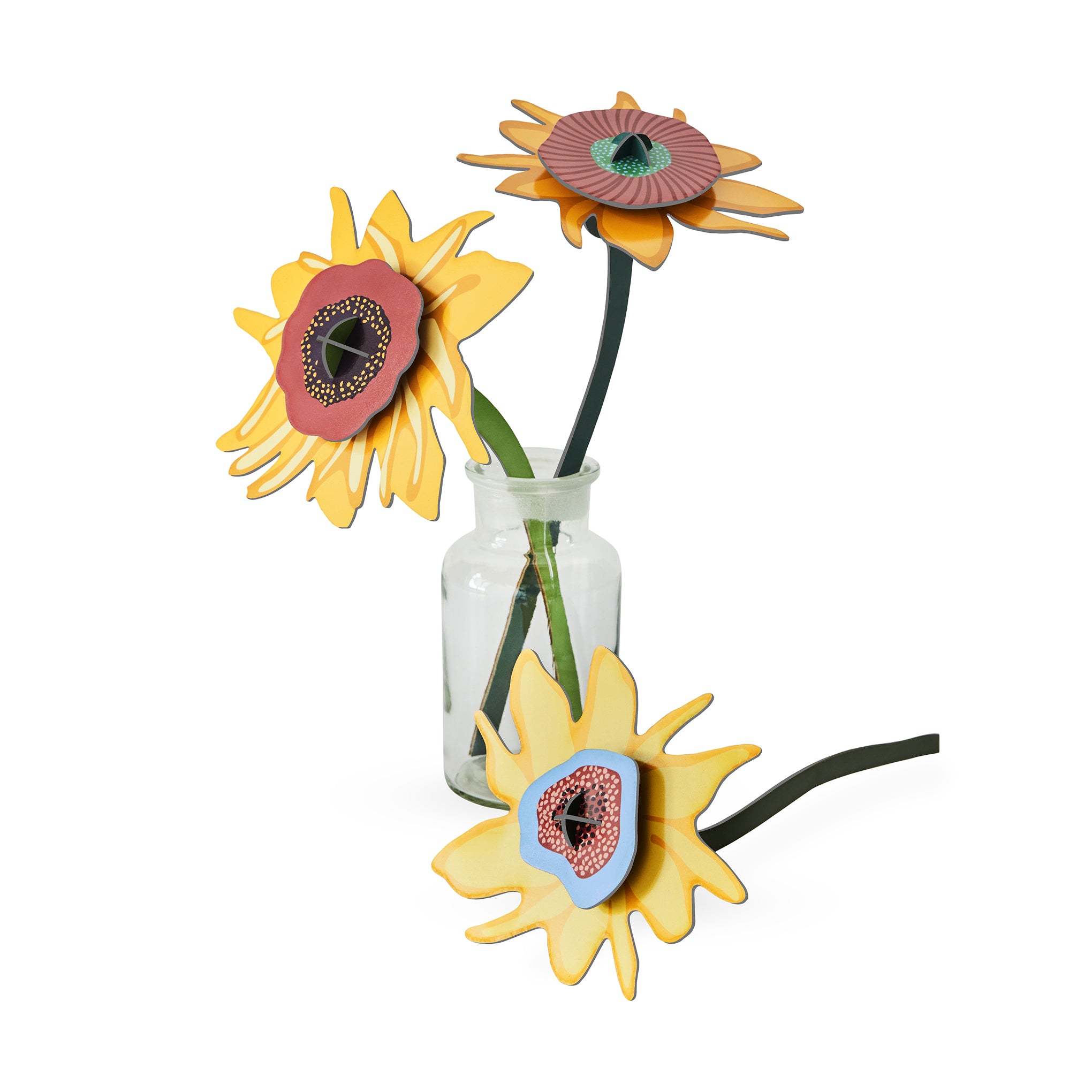 Van Gogh DIY Paper Flower Bouquet Kit - Artist-Inspired Craft