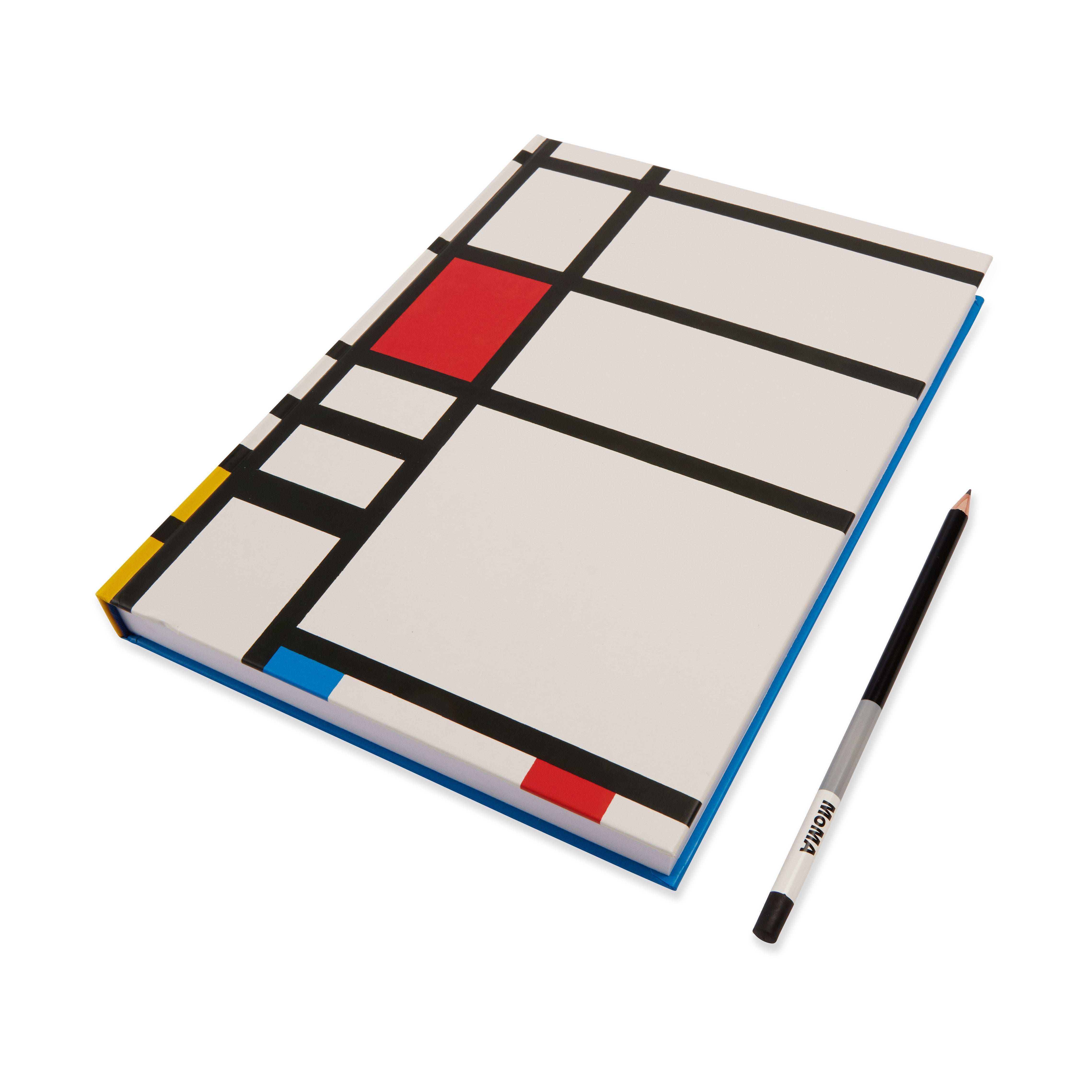 Piet Mondrian Artist Sketchbook - Blank-Paged Notebook