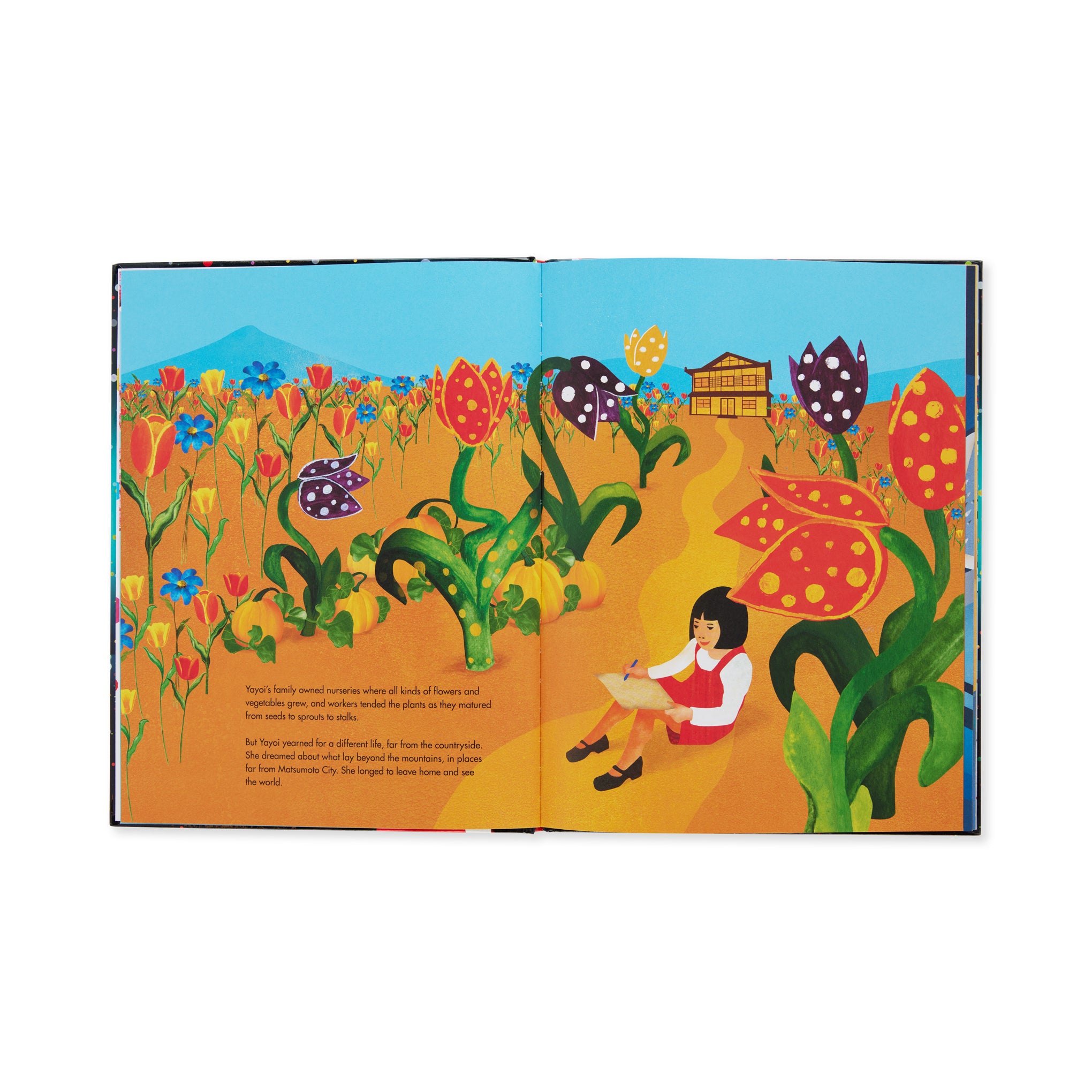 Yayoi Kusama Hardcover Book: From Here to Infinity Art Biography