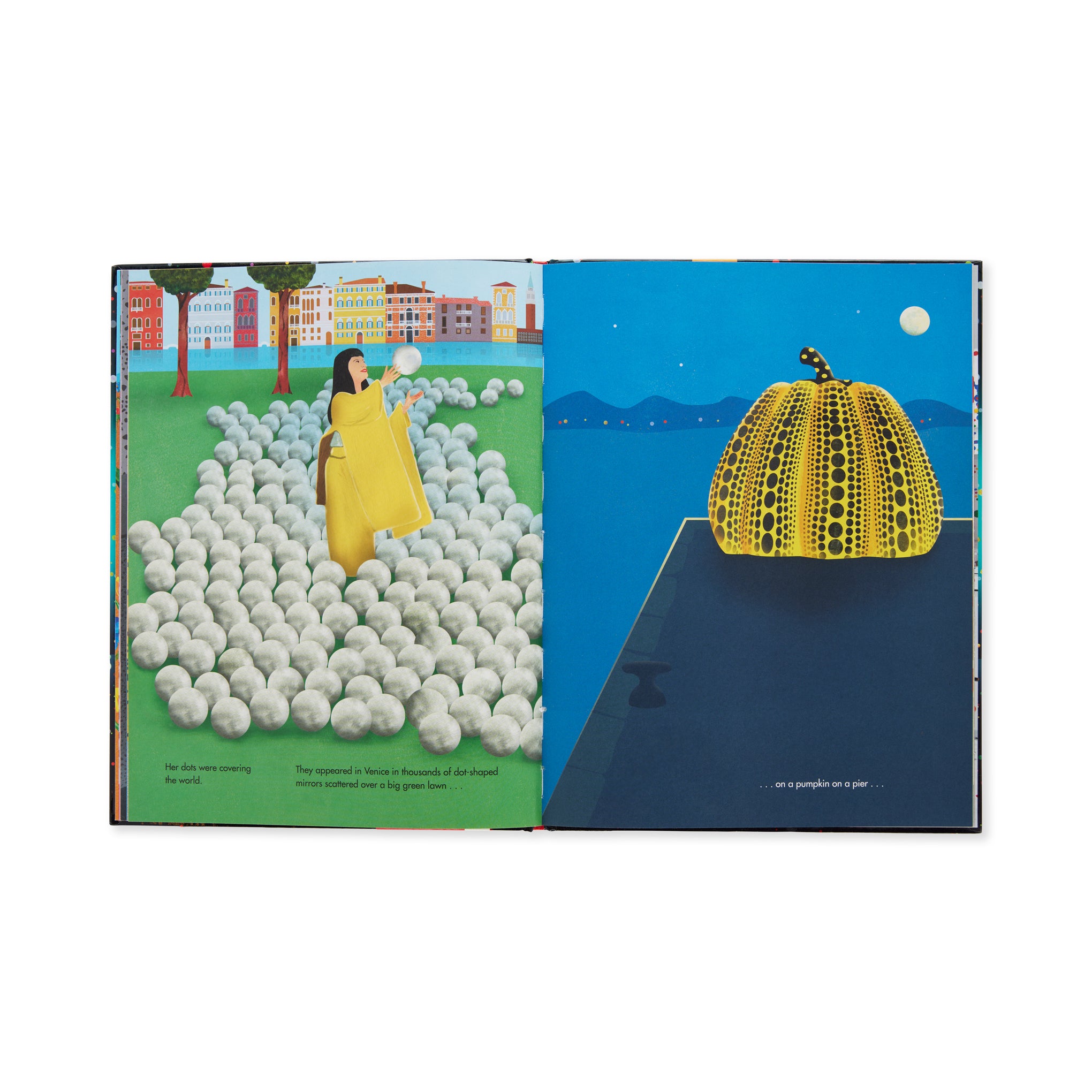 Yayoi Kusama Hardcover Book: From Here to Infinity Art Biography