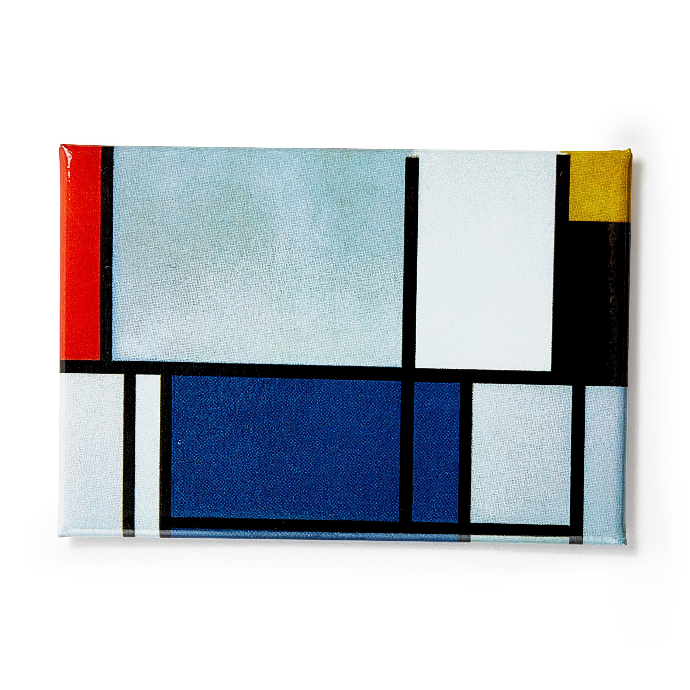 Piet Mondrian Composition in Red Blue Yellow Art Magnet