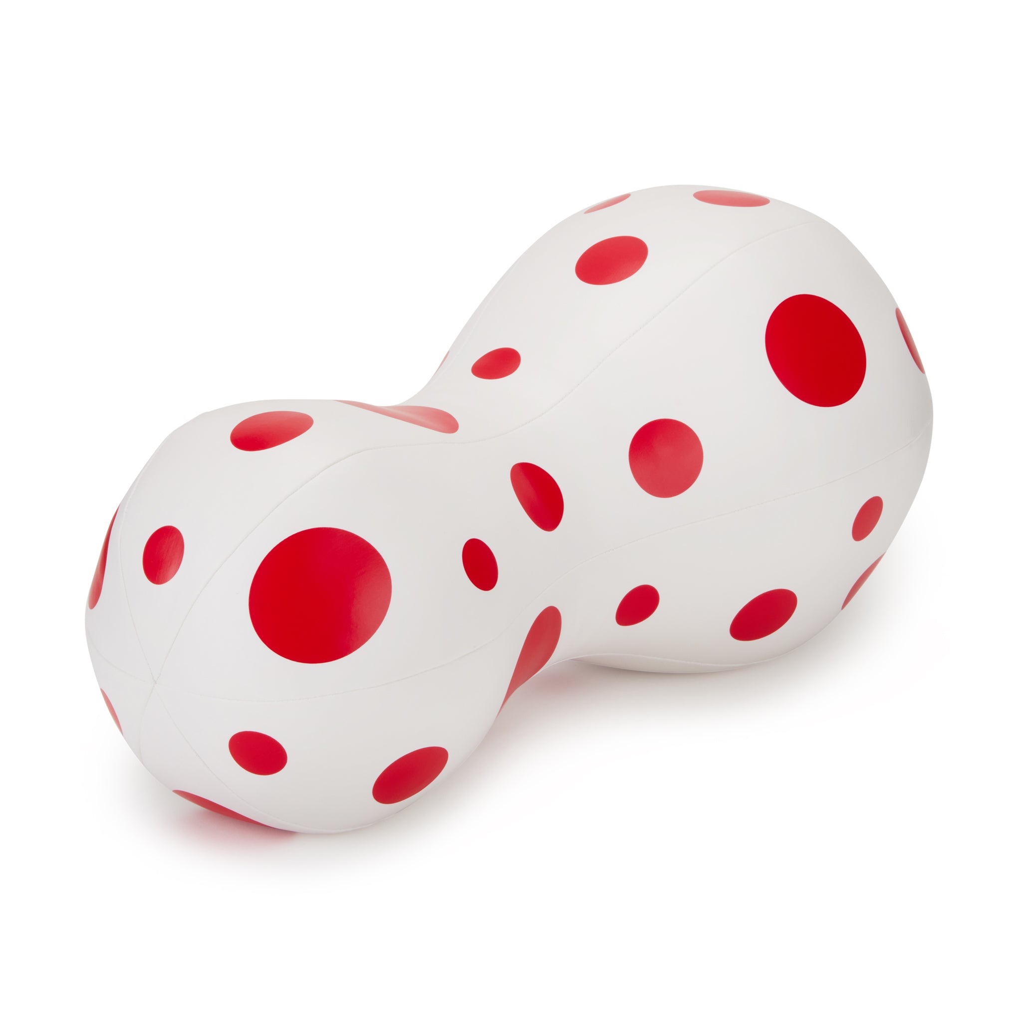 Yayoi Kusama Polka Dot Plush Balloon Sculpture - White