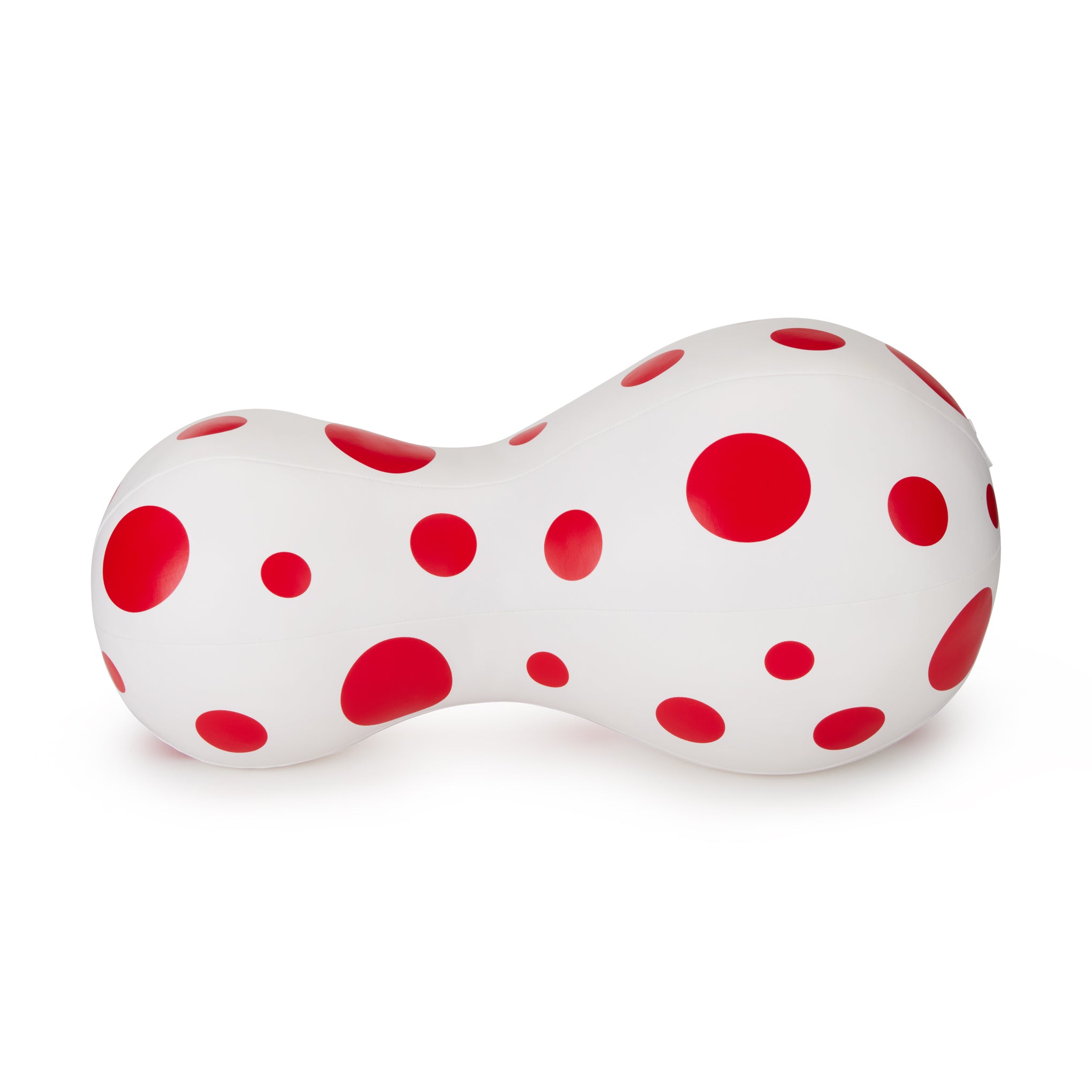 Yayoi Kusama Polka Dot Plush Balloon Sculpture - White