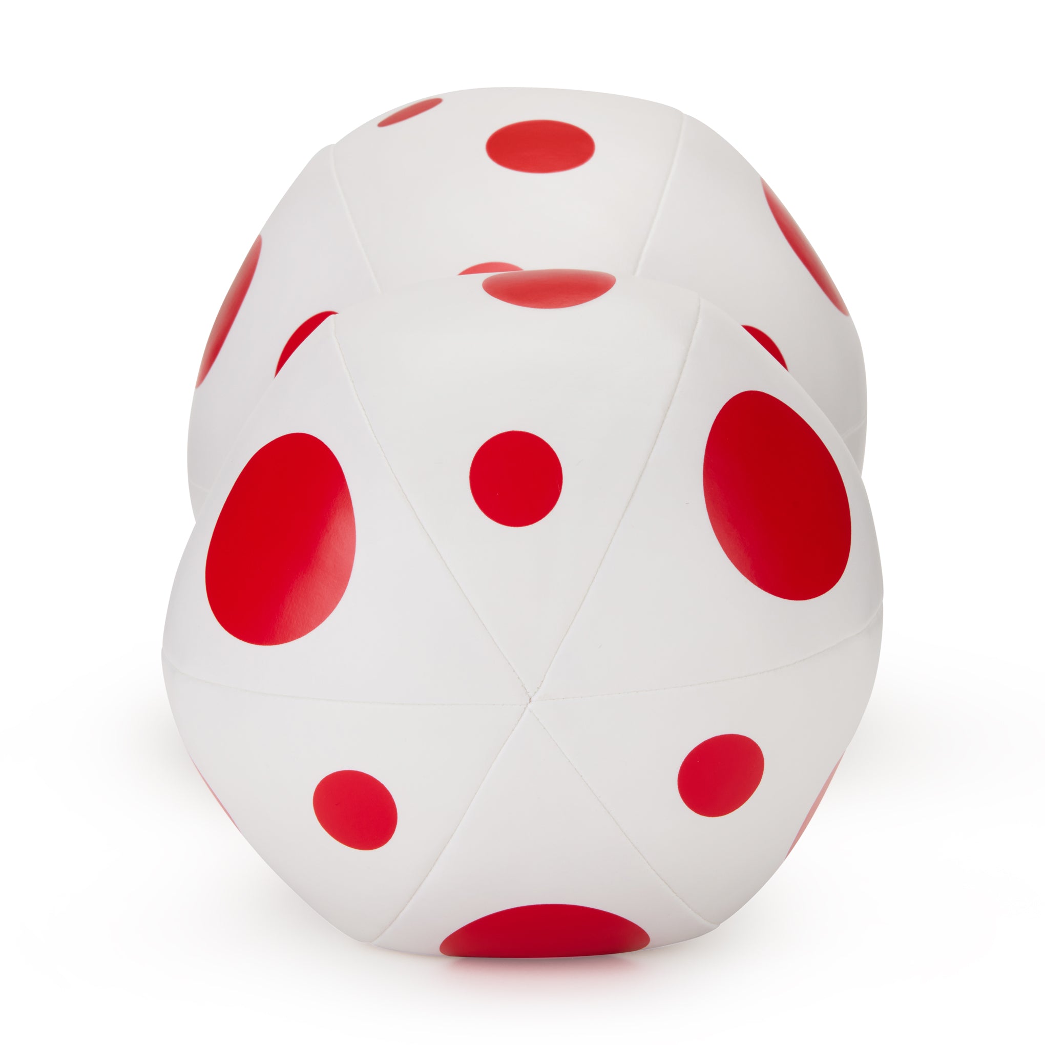 Yayoi Kusama Polka Dot Plush Balloon Sculpture - White