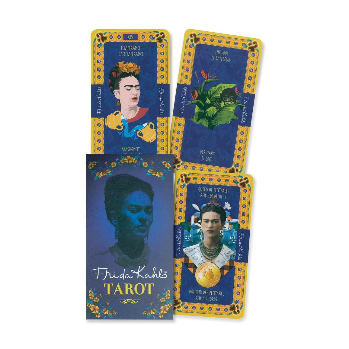 Frida Kahlo Tarot Card Deck with Instruction Booklet