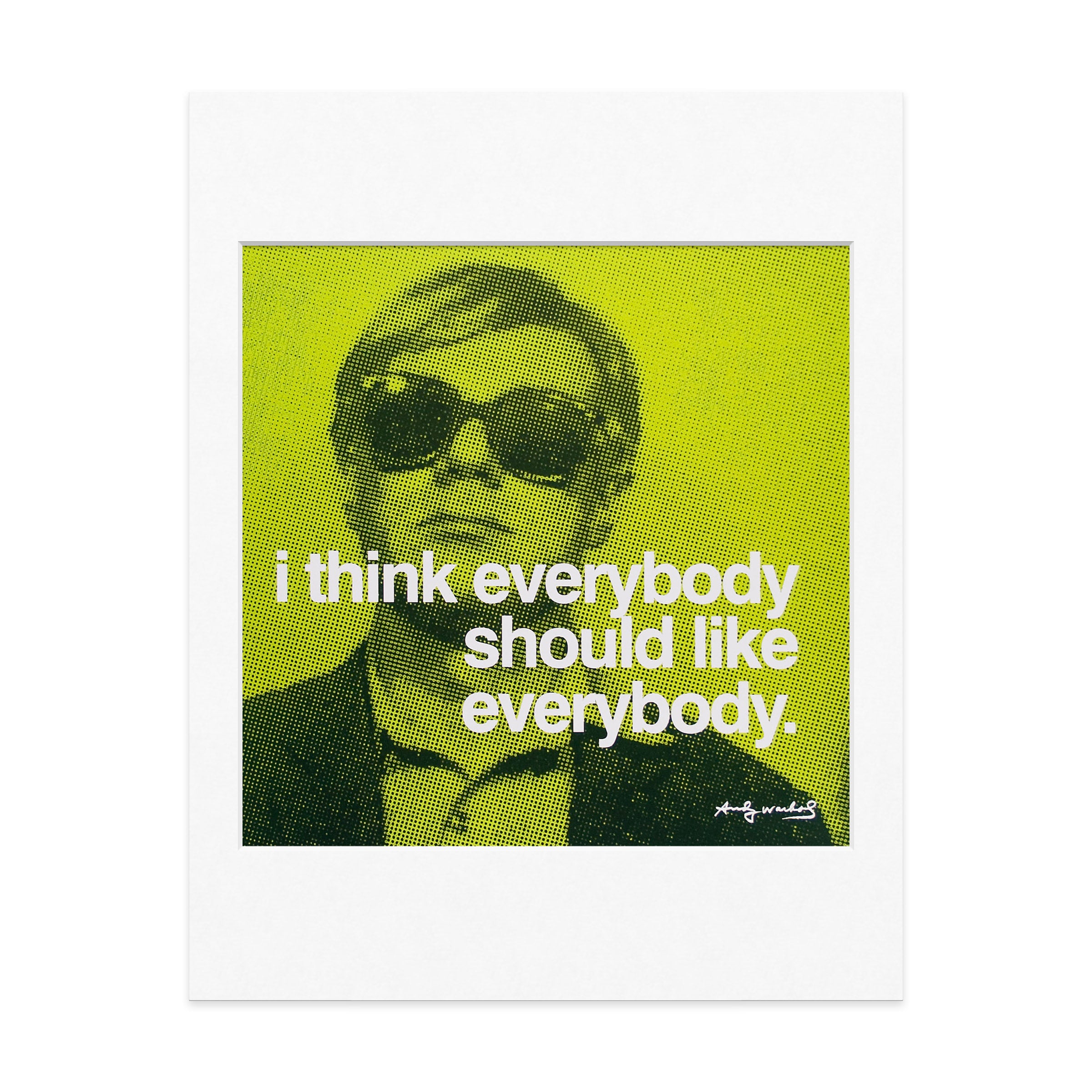 Andy Warhol Quote Print - Famous MoMA Artist Artwork