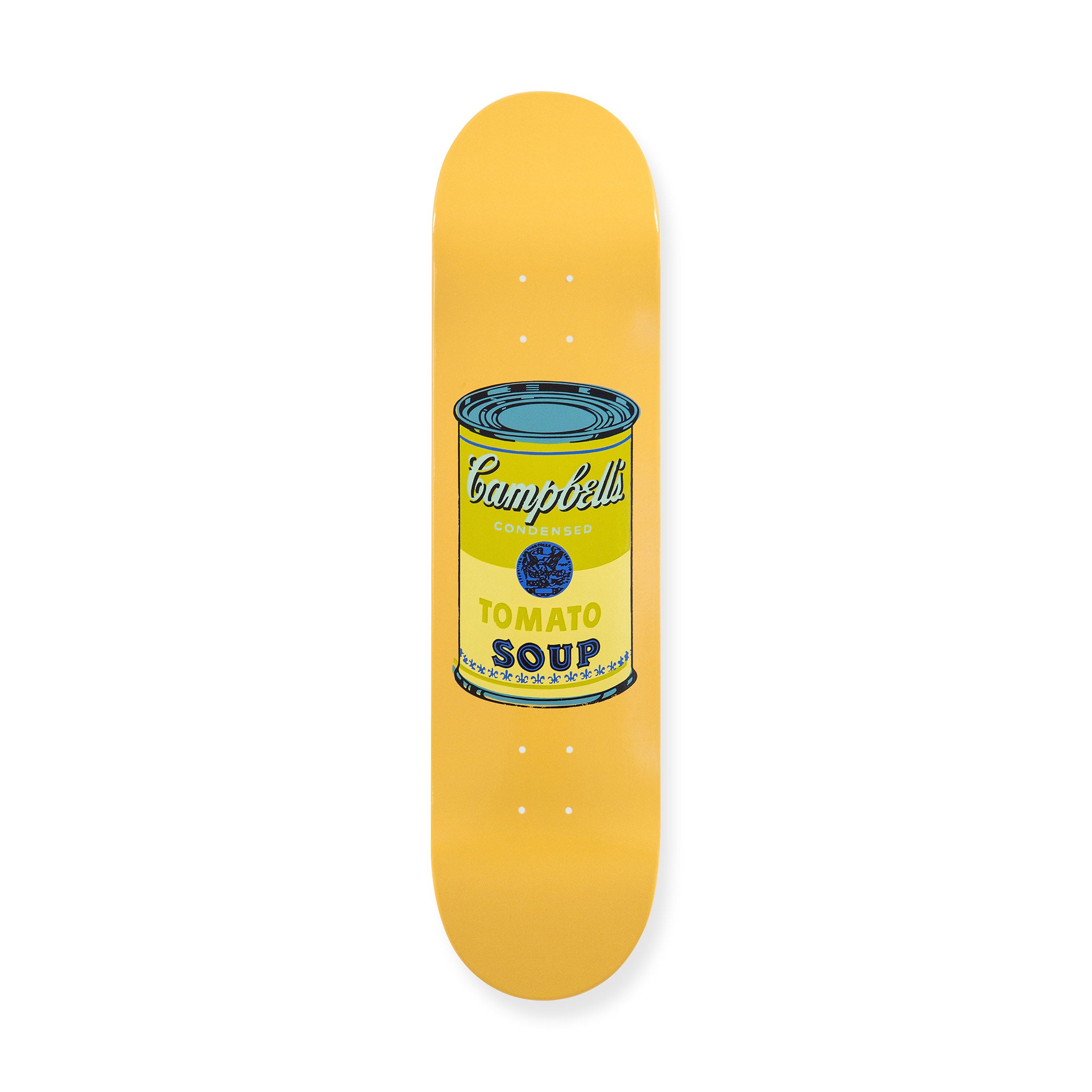 Andy Warhol Campbell's Soup Skateboard Art Deck - Beige