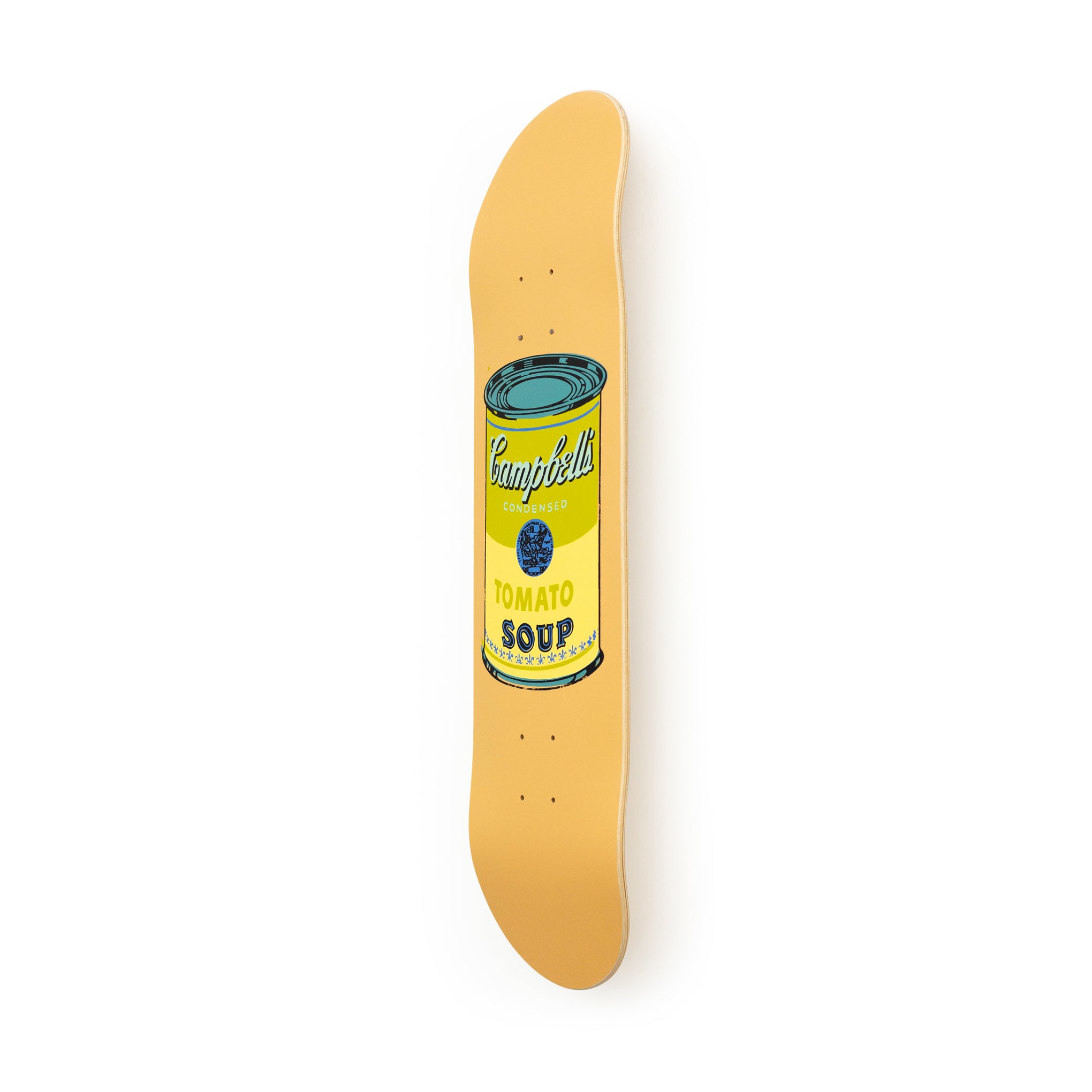 Andy Warhol Campbell's Soup Skateboard Art Deck - Beige