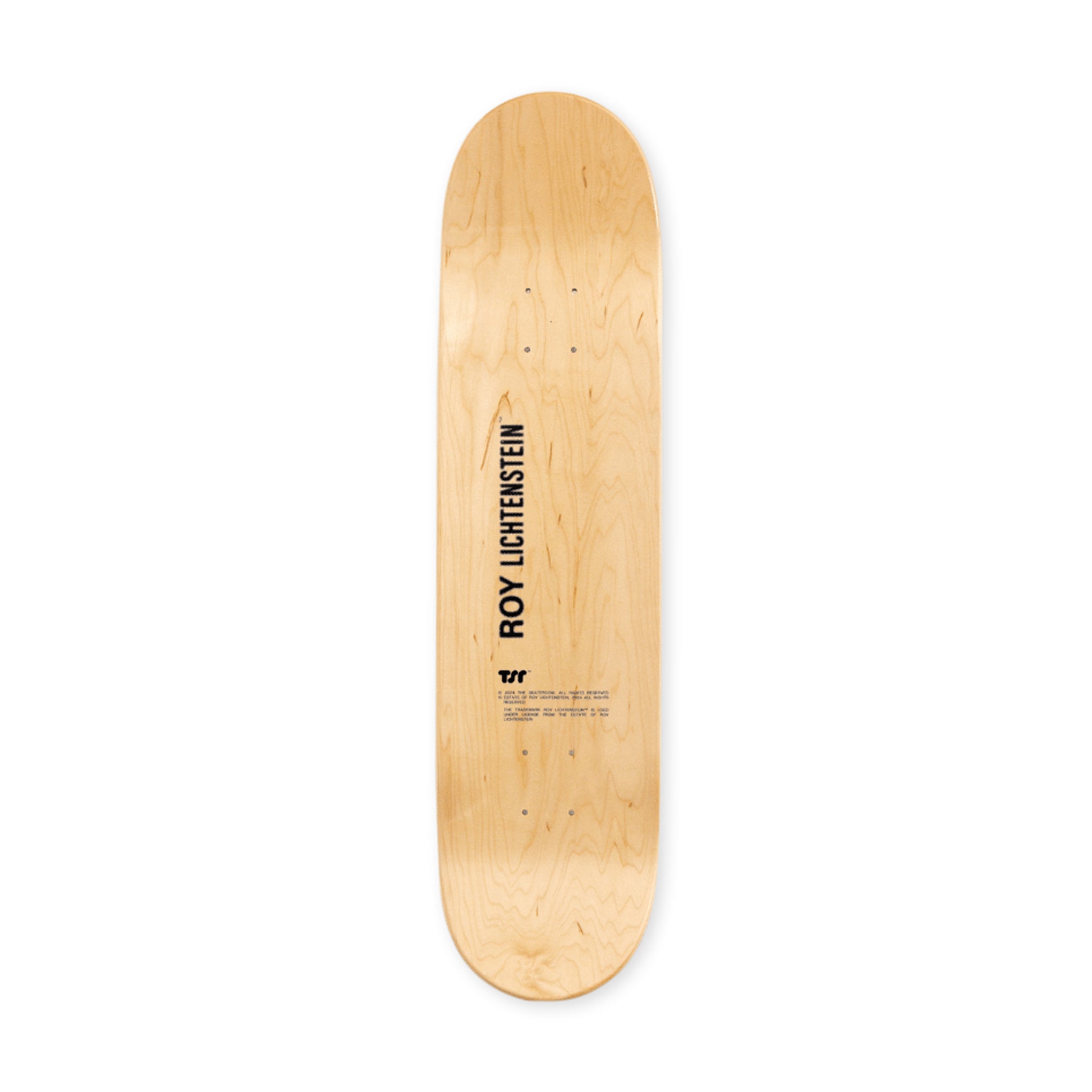 Roy Lichtenstein Pop Art Skateboard - Varoom! Design