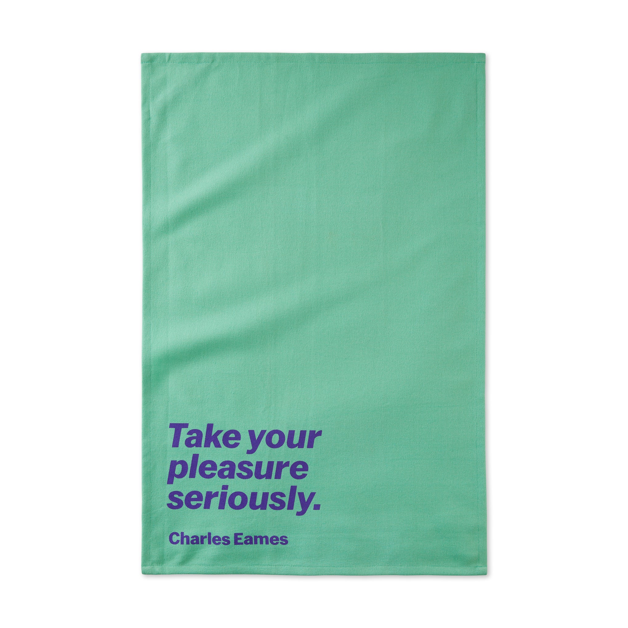 MoMA Charles Eames Quote Cotton Tea Towel