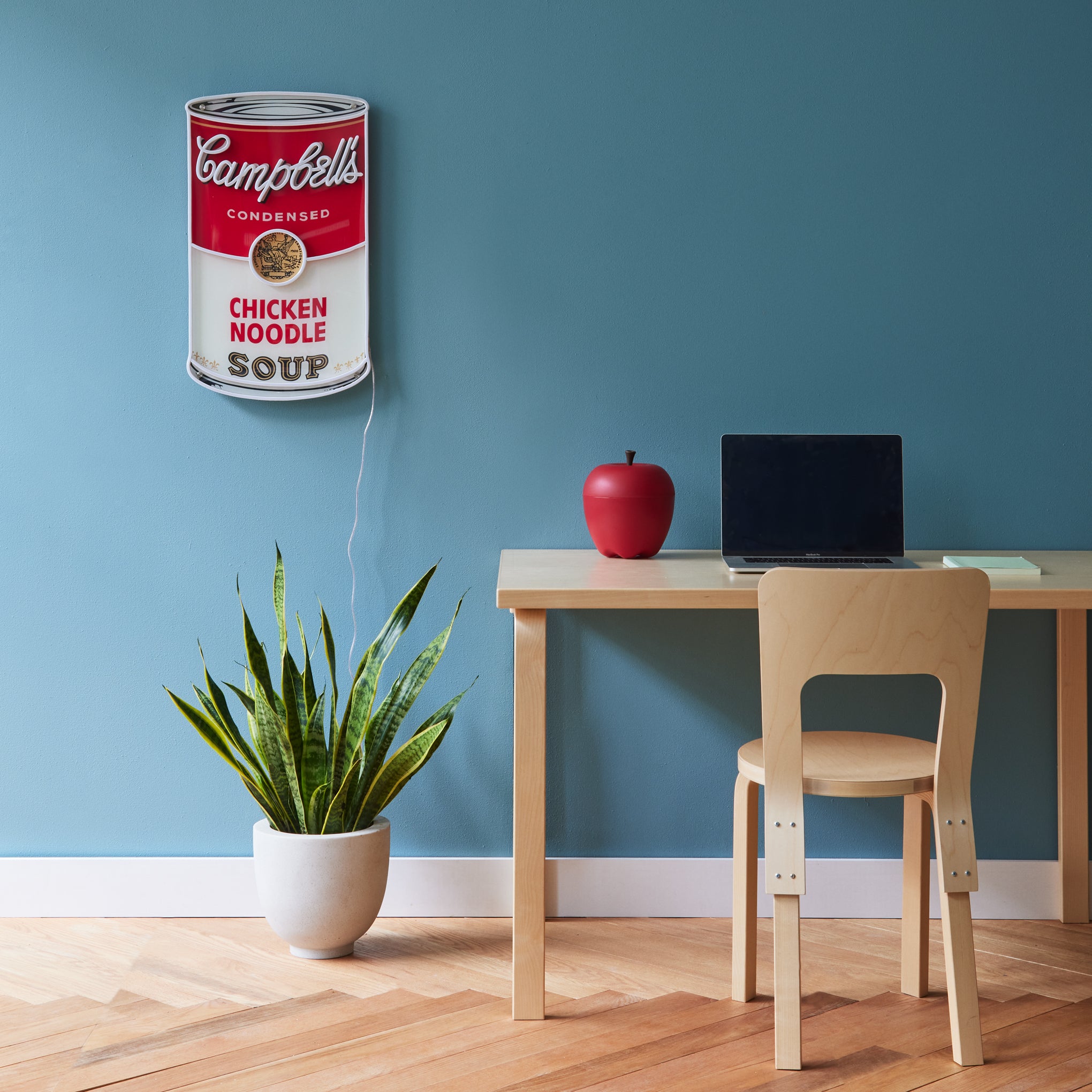 Andy Warhol Chicken Noodle Soup LED Neon Sign