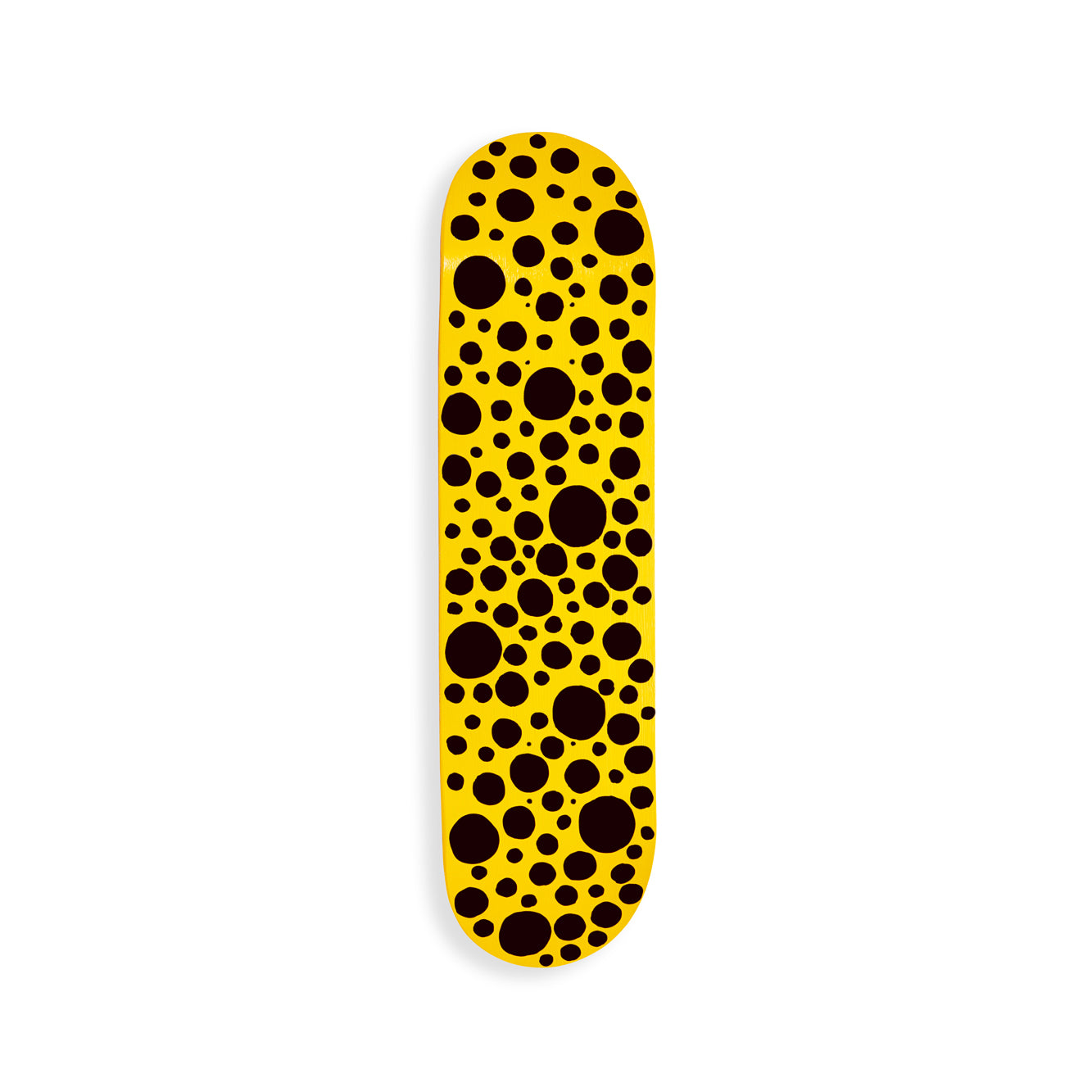 Yayoi Kusama Dots Skateboard Deck with Wall Mount