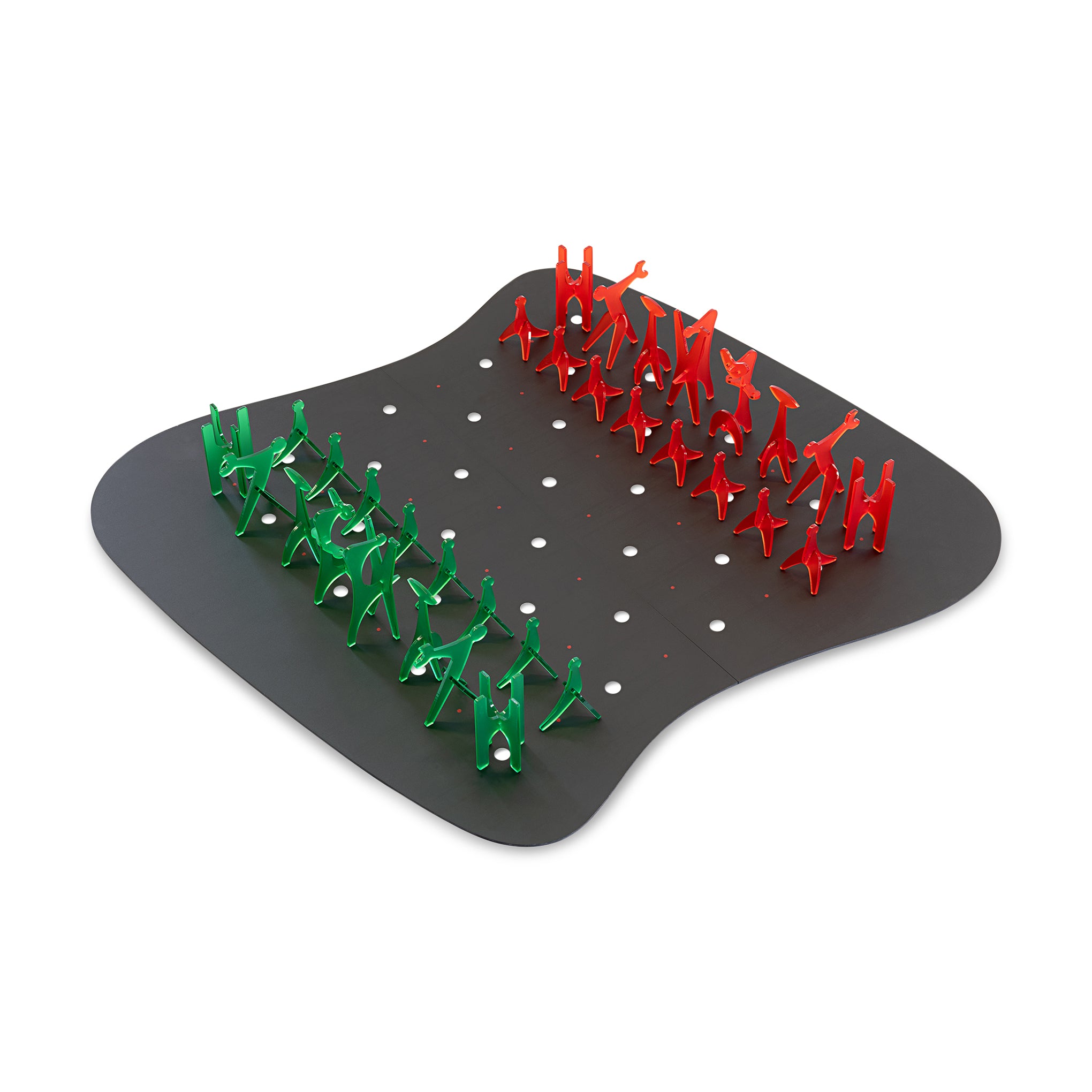 Isamu Noguchi Chess Set - Modern Abstract Plexiglass Design