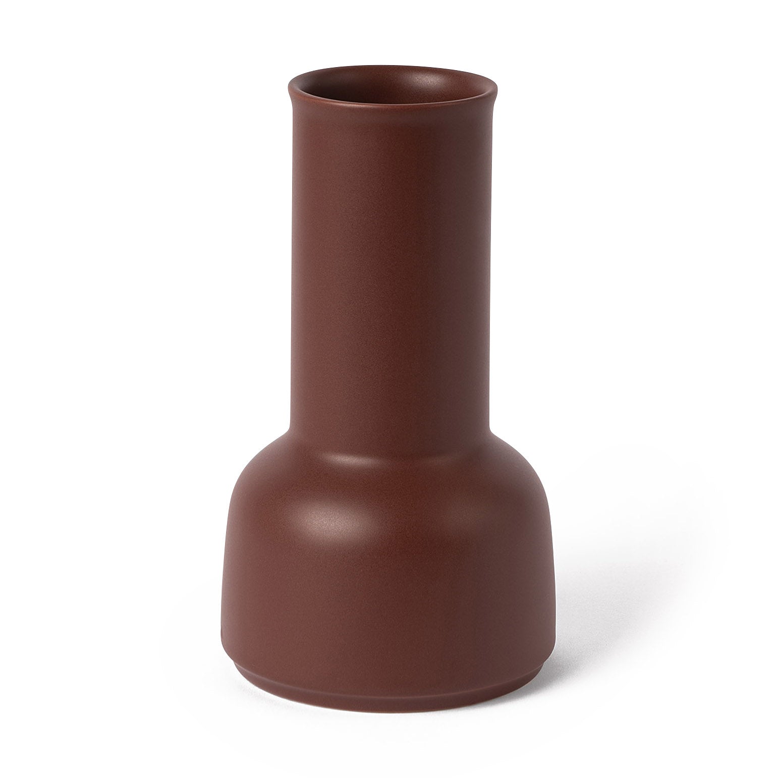Raawii Omar Handcrafted Carafe - Stackable Earthenware Jug - Tawny