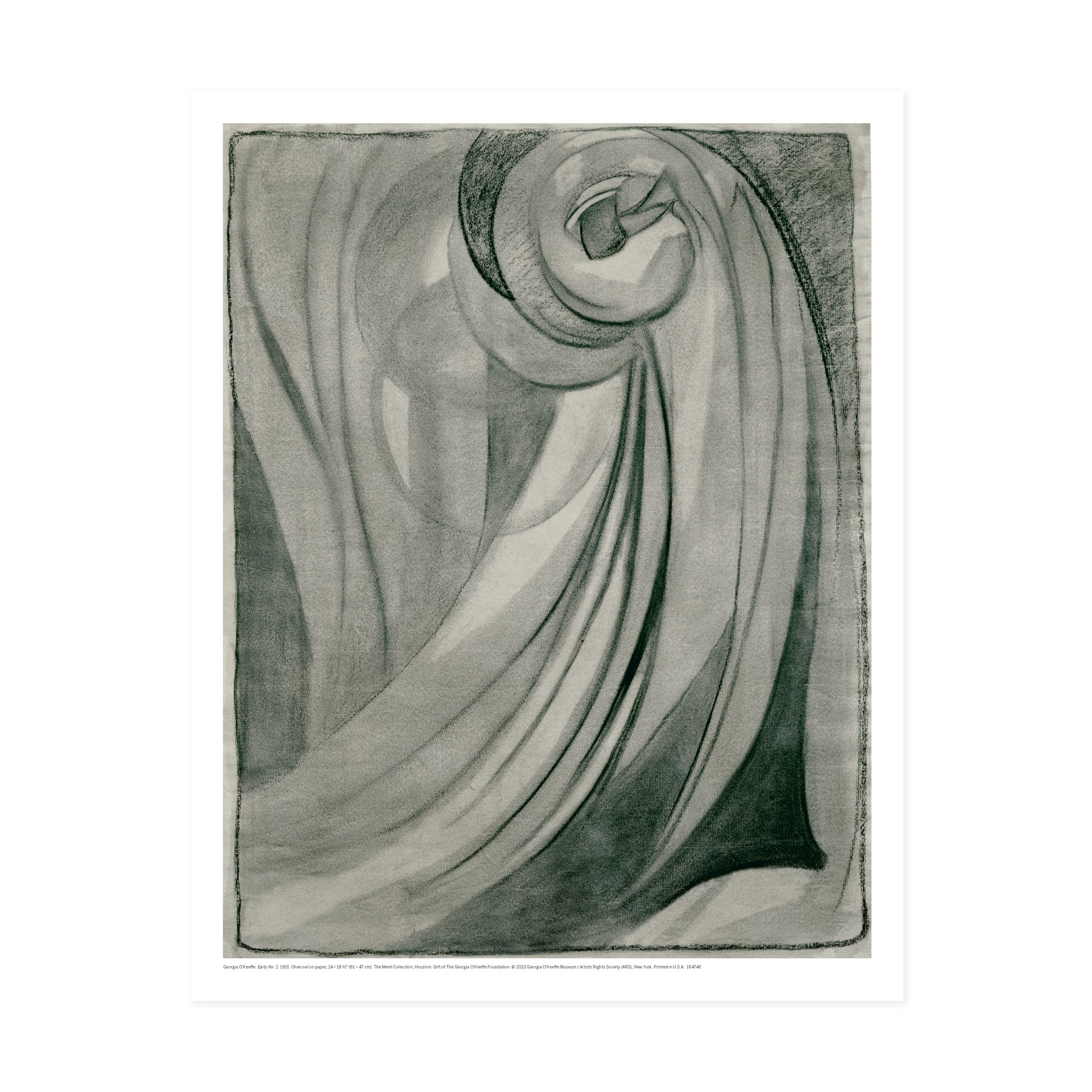 Georgia O'Keeffe Early No. 2 Art Print - Modern Abstract Wall Decor