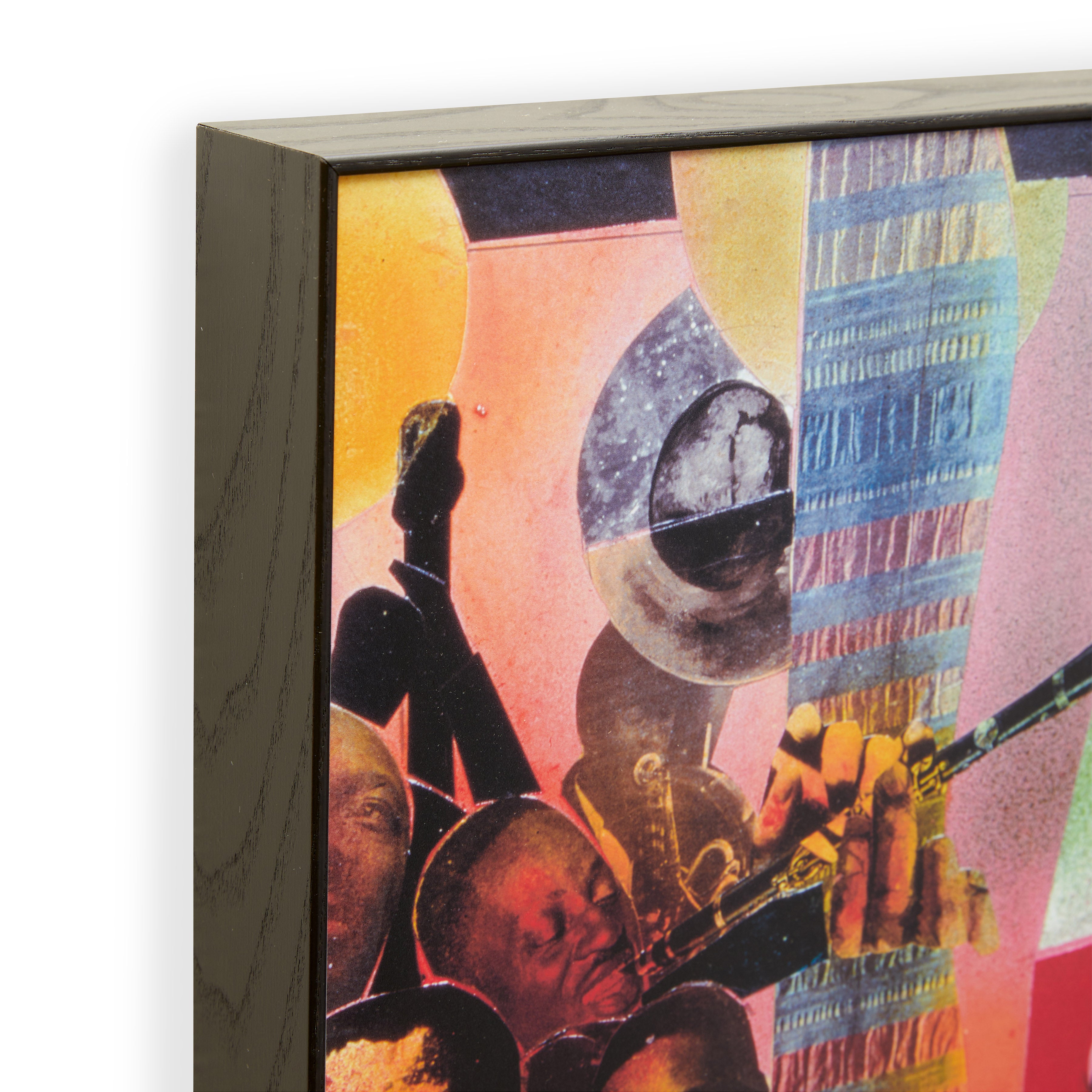 Romare Bearden The Blues Art Print Framed Wall Decor