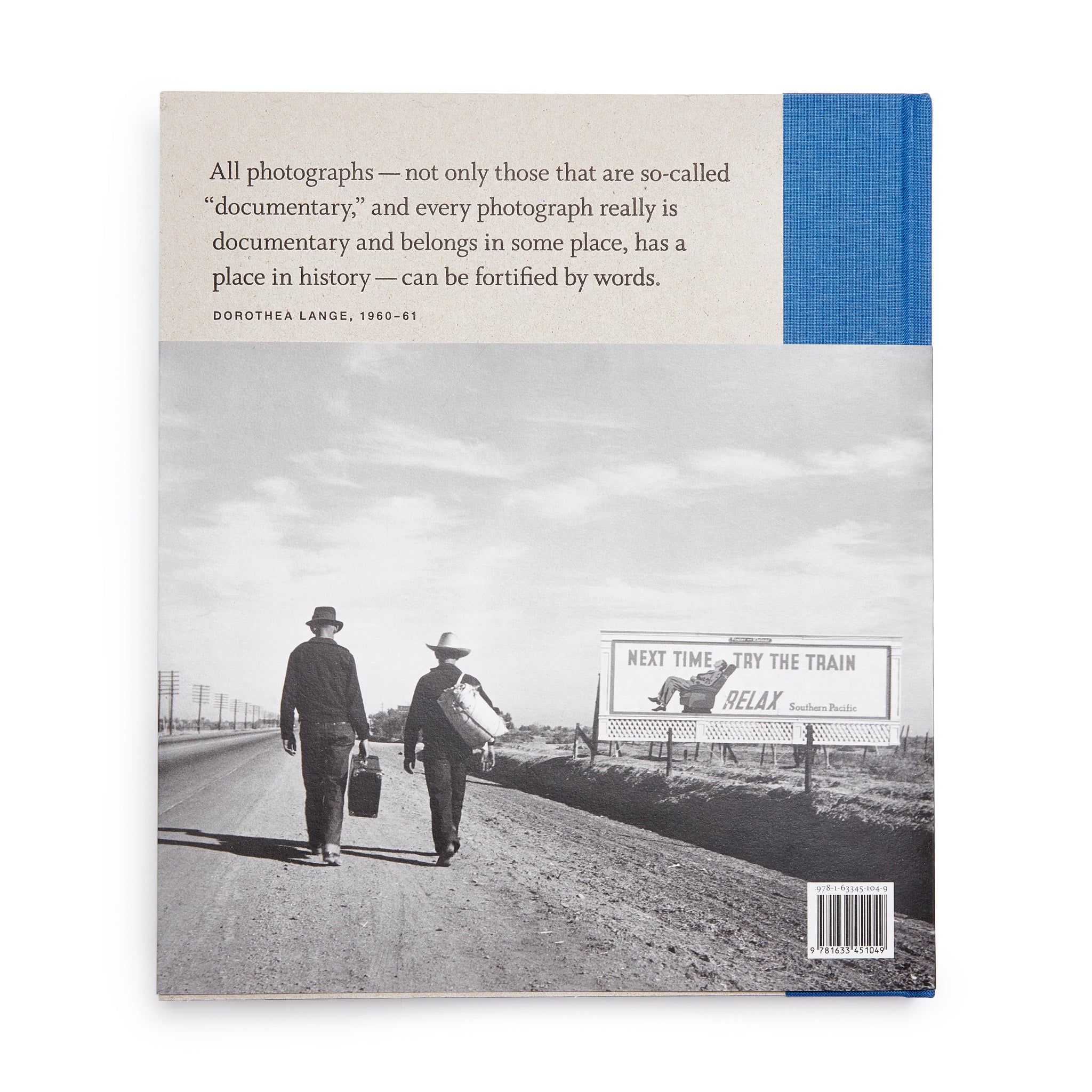Dorothea Lange: Words & Pictures Hardcover Book - Photography Art Monograph