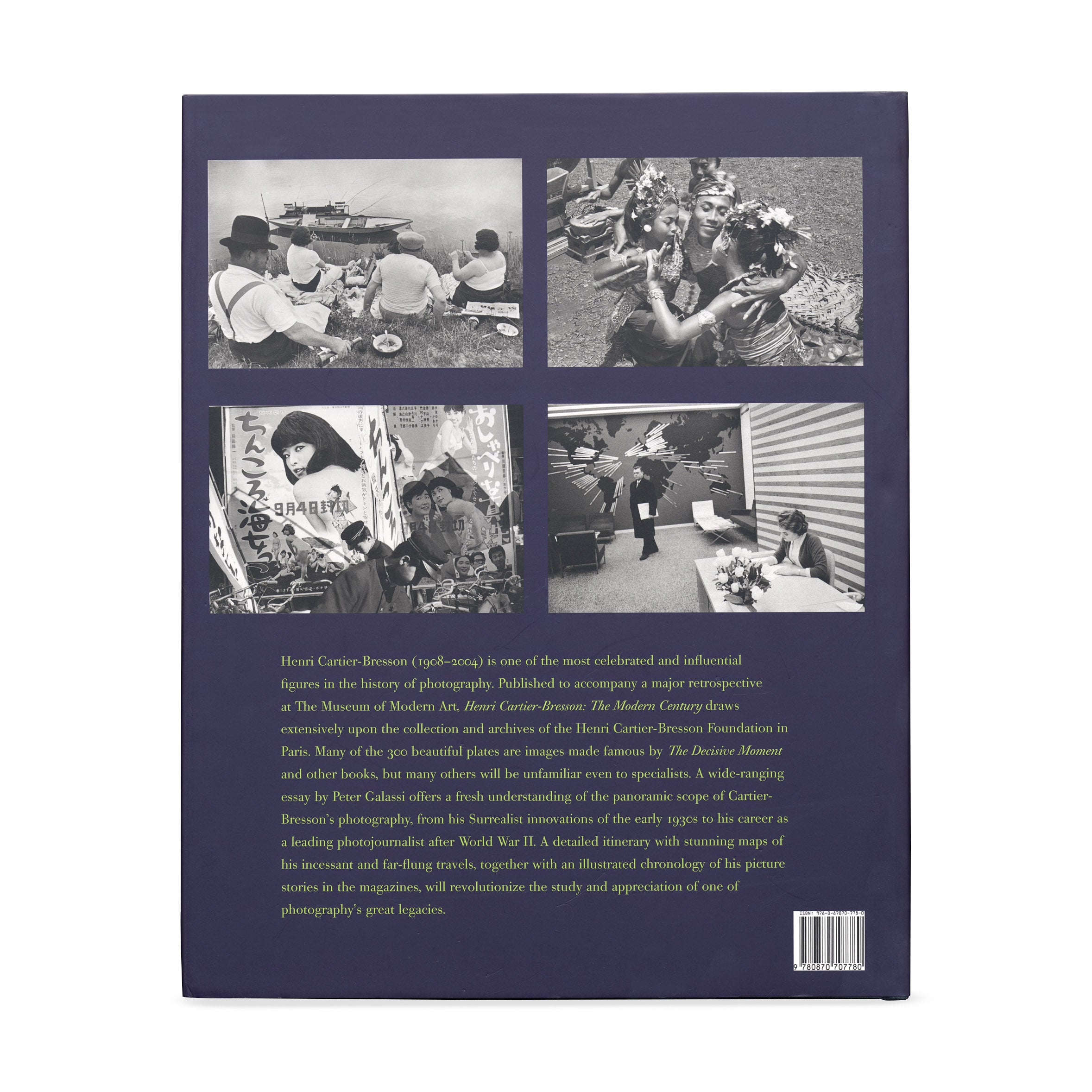 Henri Cartier-Bresson: The Modern Century Hardcover Photography Book