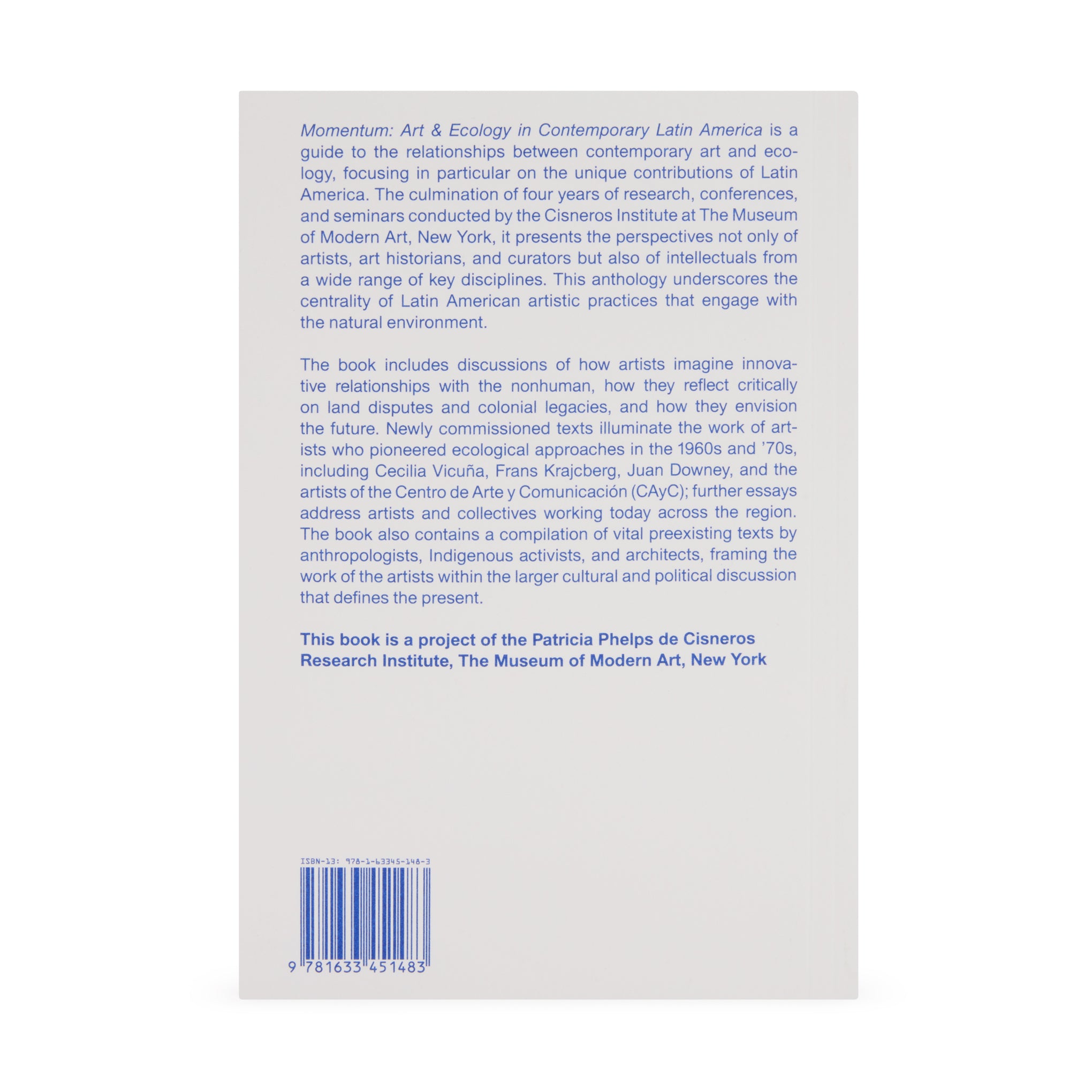 Latin American Art & Ecology Book – Momentum Paperback