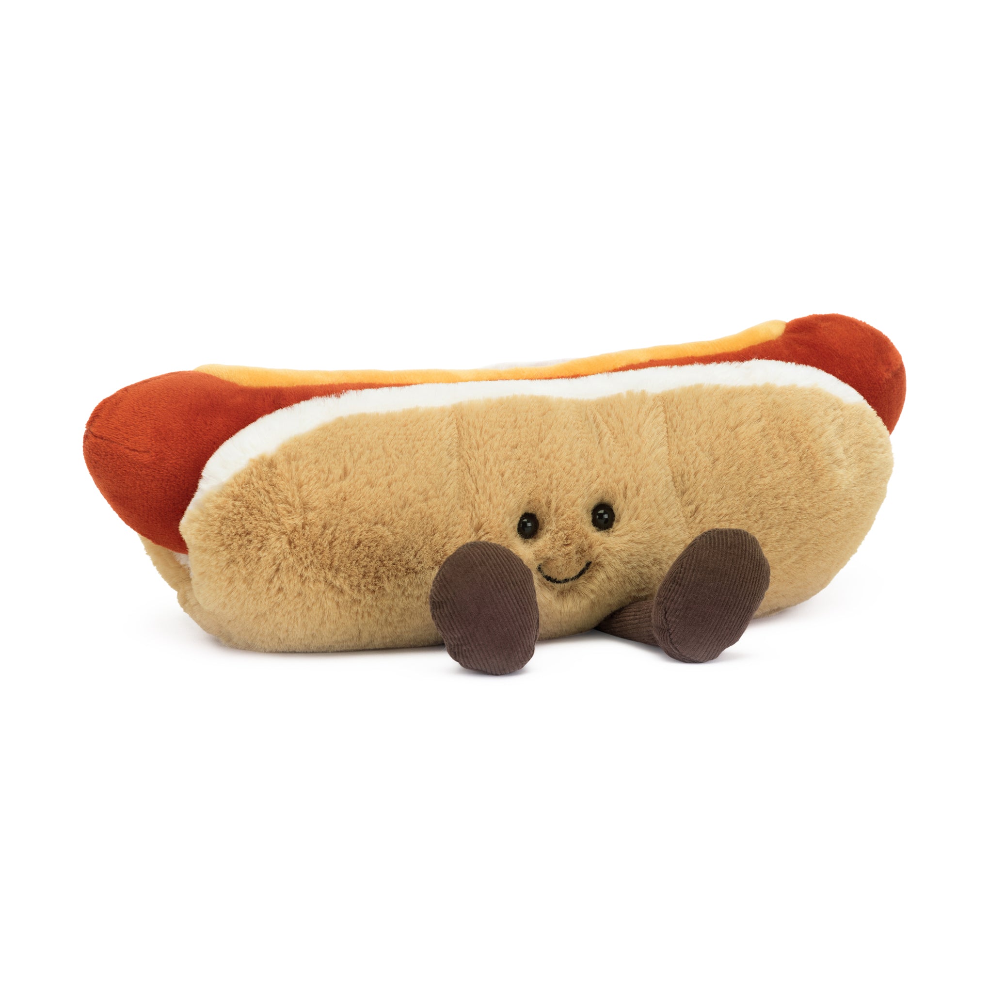 Jellycat Amuseable Hot Dog Plush Toy for Kids