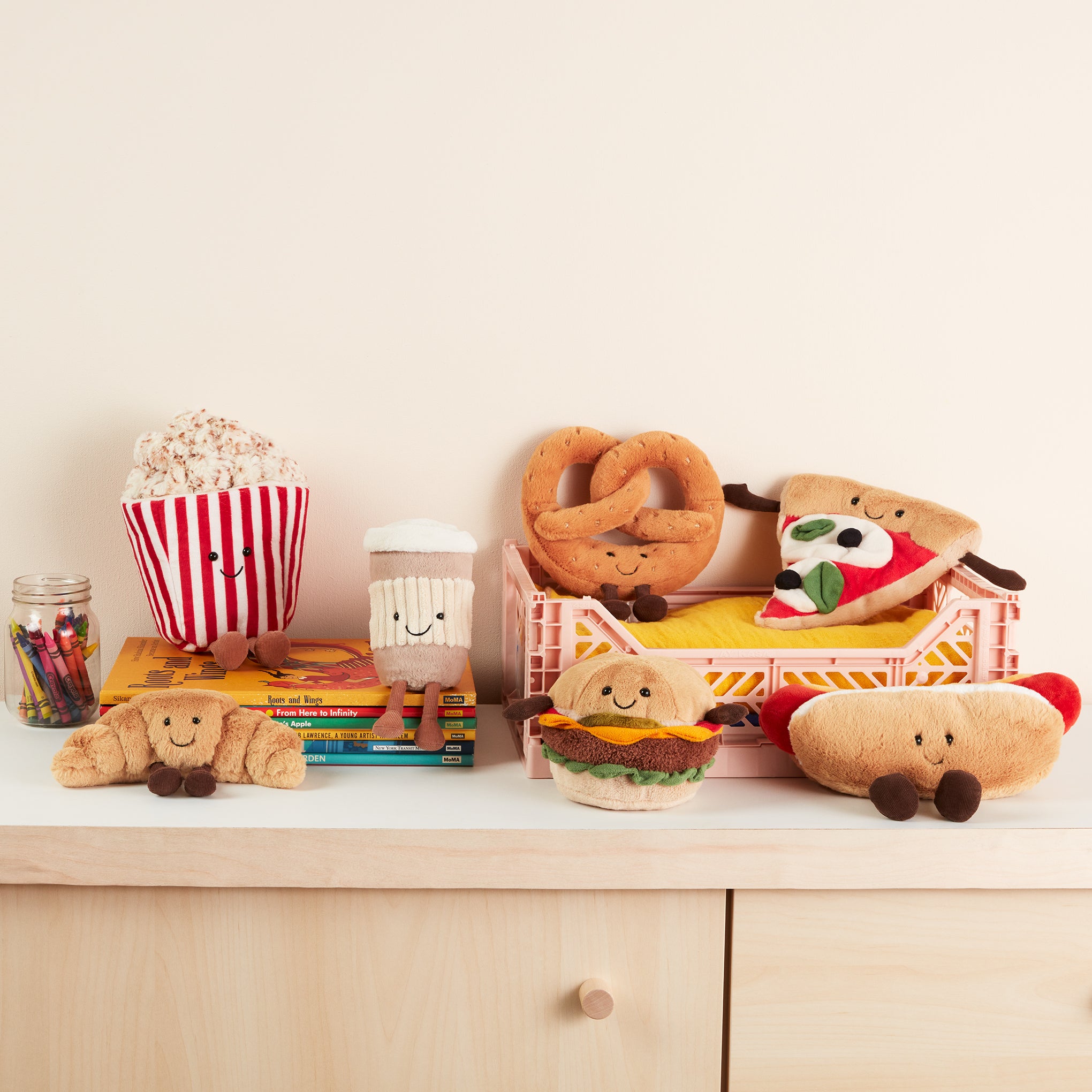 Jellycat Amuseable Hot Dog Plush Toy for Kids