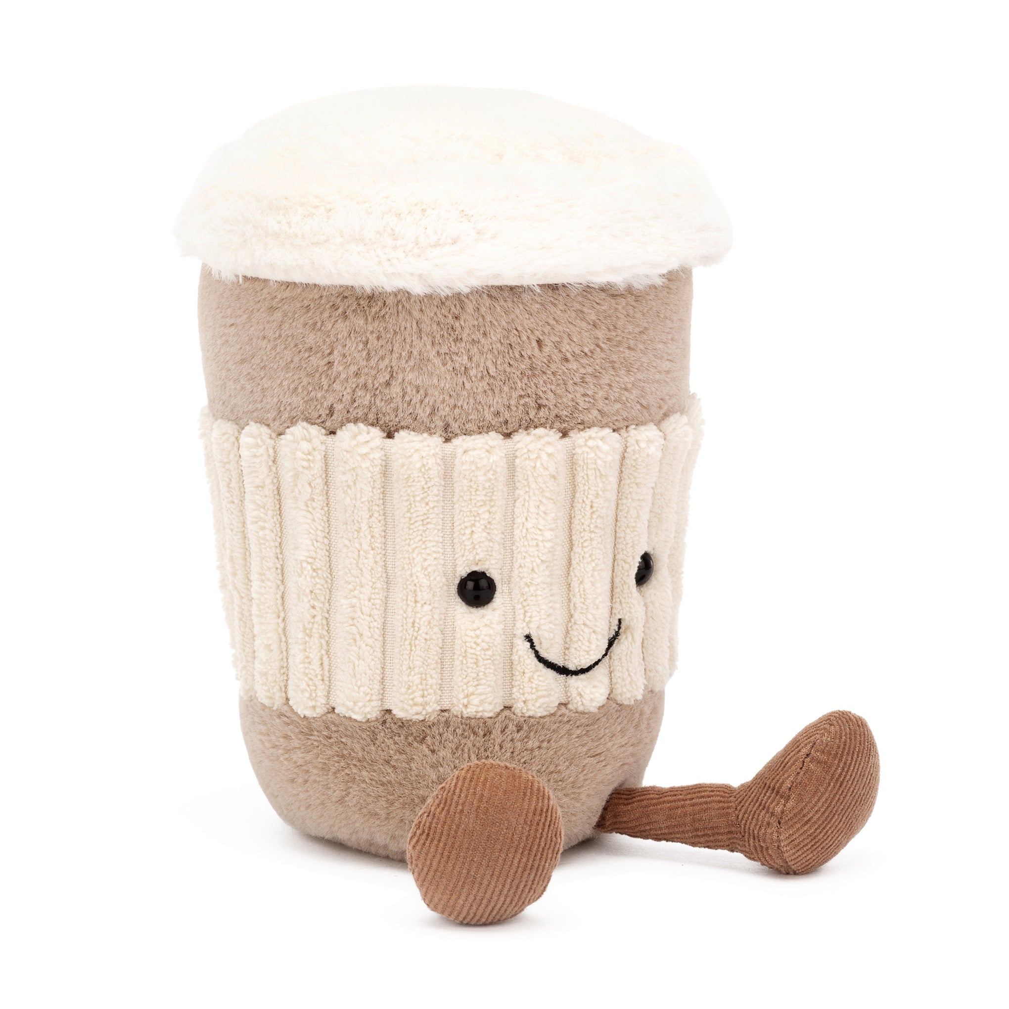 Jellycat Amuseable Coffee Plush Toy - Soft & Smiling Collectible