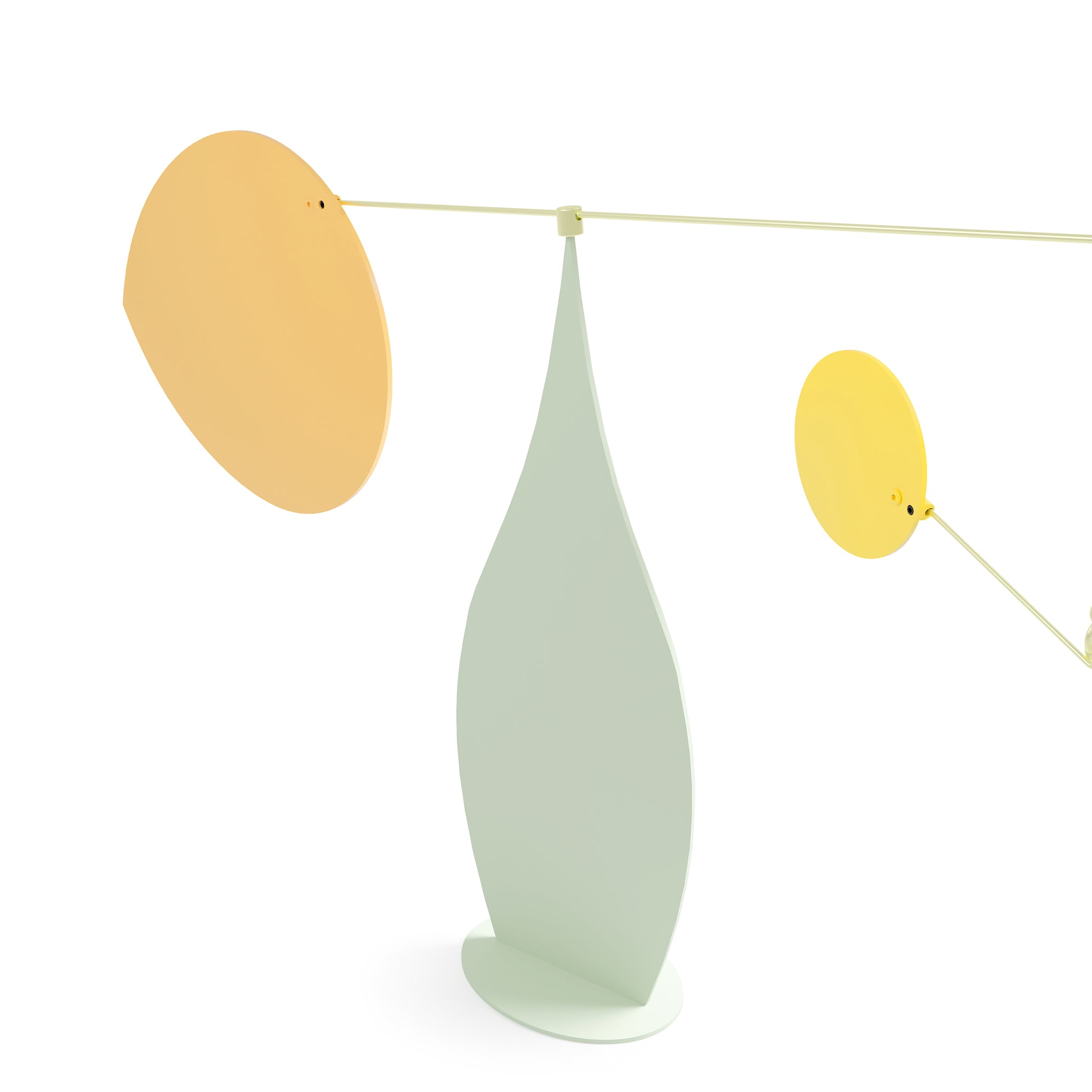 Brasilia Handcrafted Aluminum Desktop Mobile | MoMA Exclusive