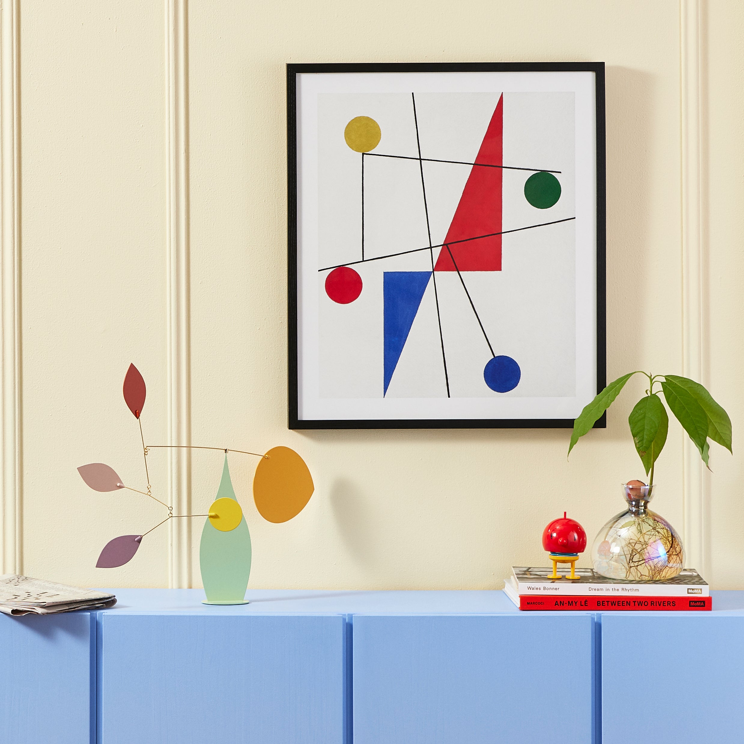Brasilia Handcrafted Aluminum Desktop Mobile | MoMA Exclusive