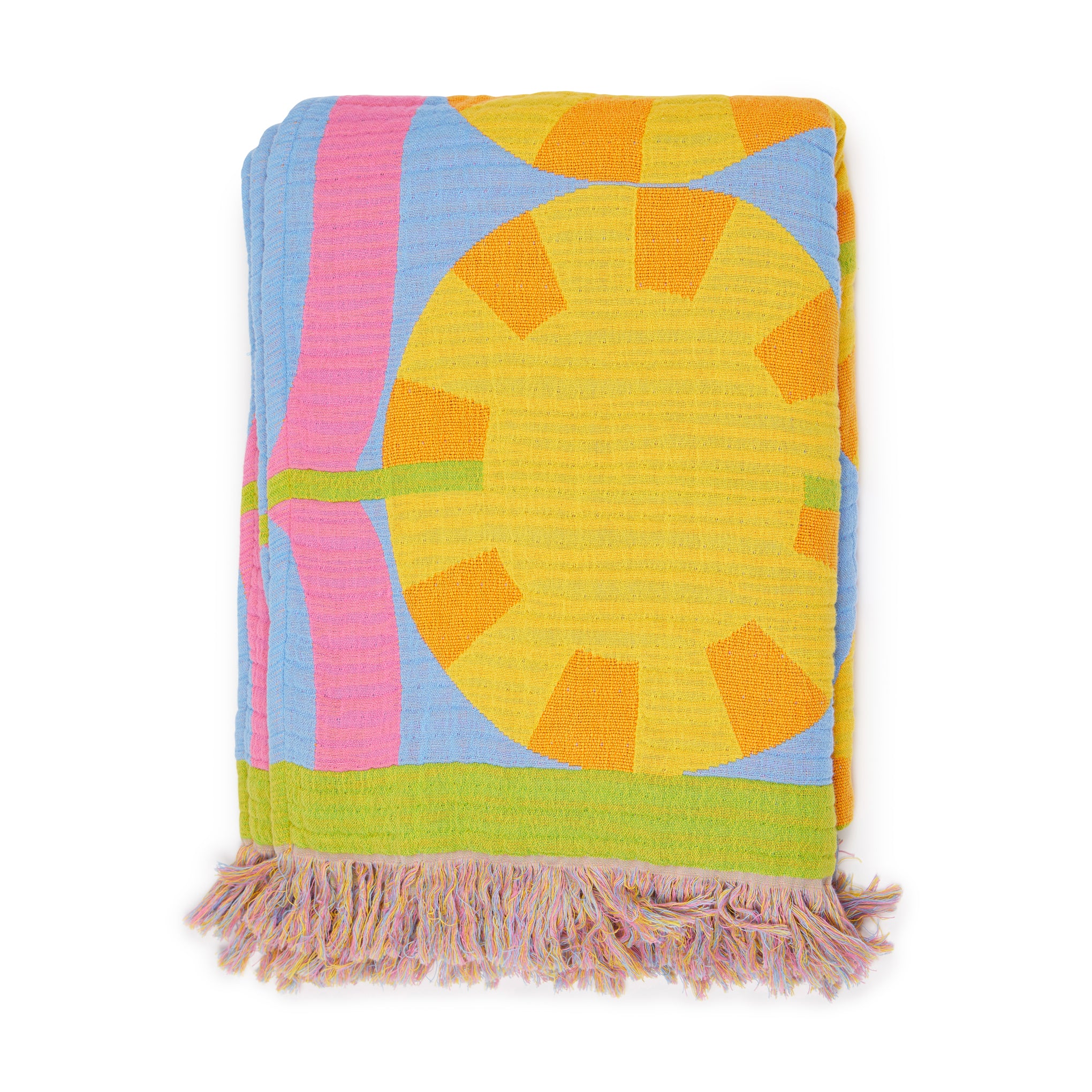 Yinka Ilori Orun Cotton Throw Blanket – West African Inspired