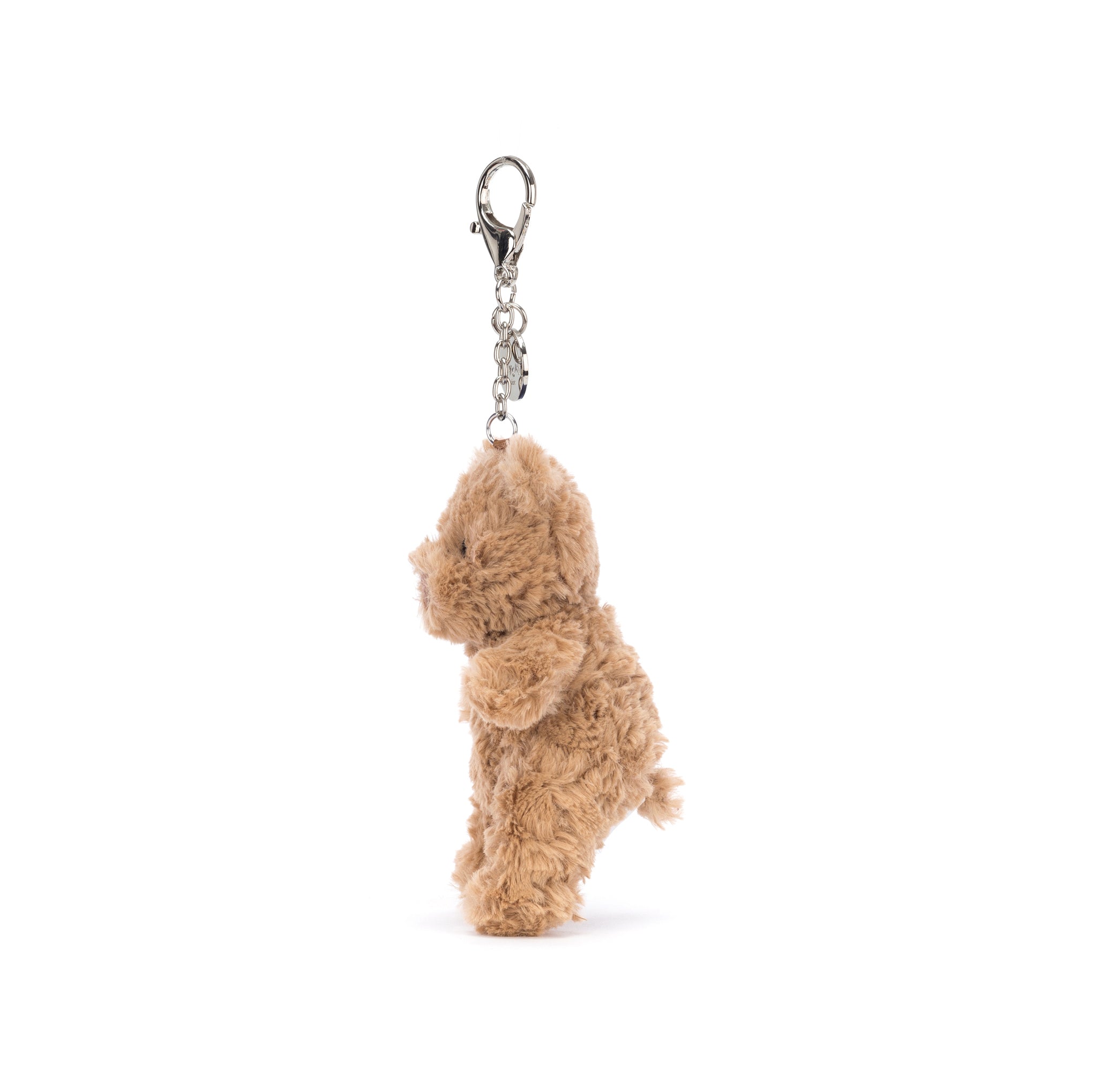 Jellycat Bartholomew Bear Plush Bag Charm for Backpacks