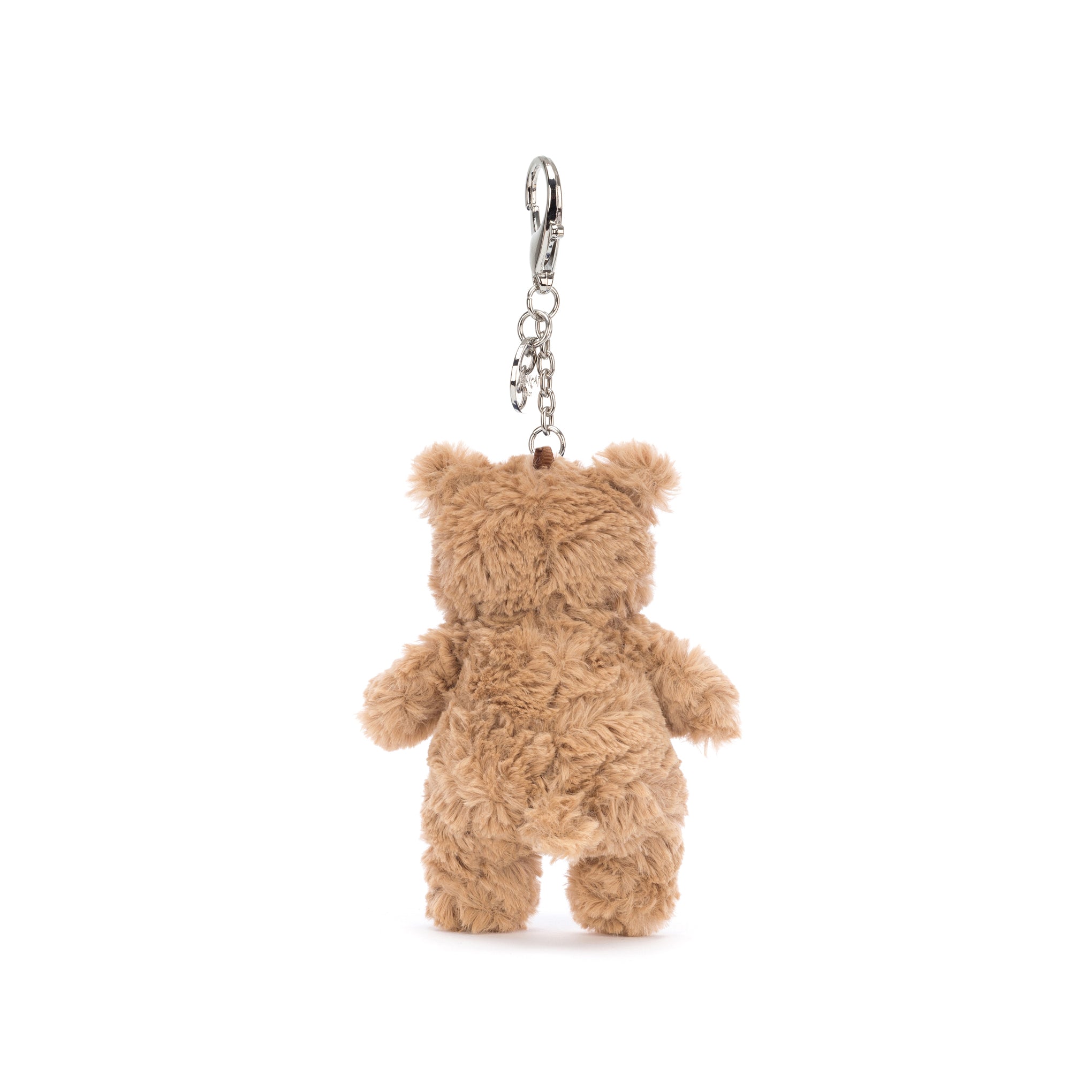 Jellycat Bartholomew Bear Plush Bag Charm for Backpacks