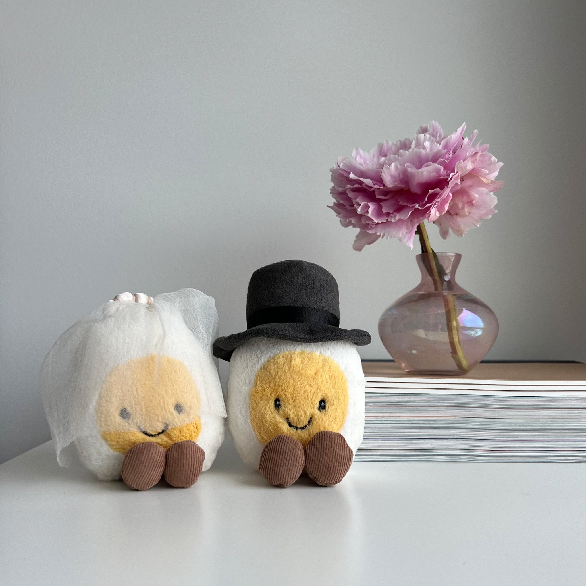 Jellycat Egg Bride Plush Toy - Cute Wedding Gift
