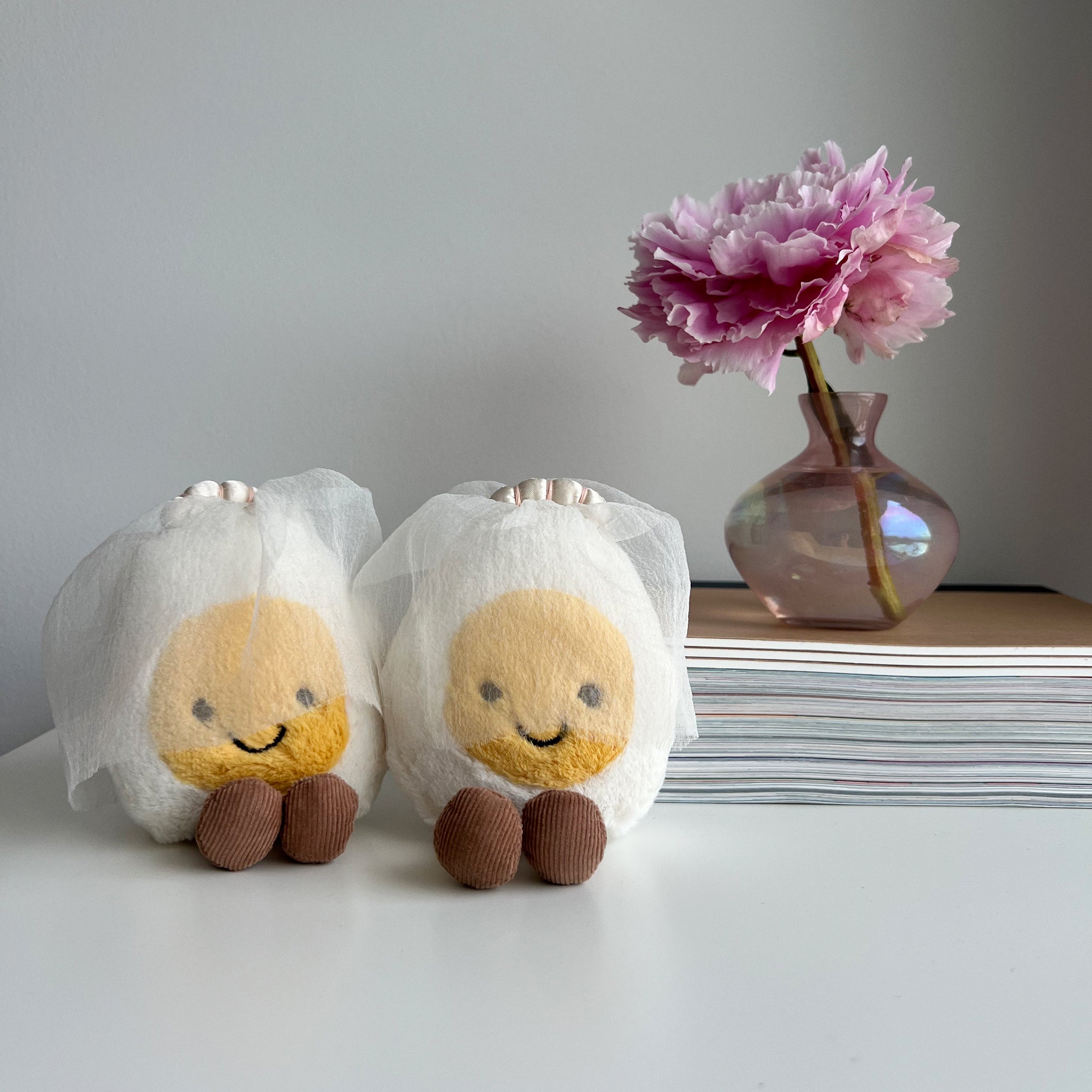 Jellycat Egg Bride Plush Toy - Cute Wedding Gift